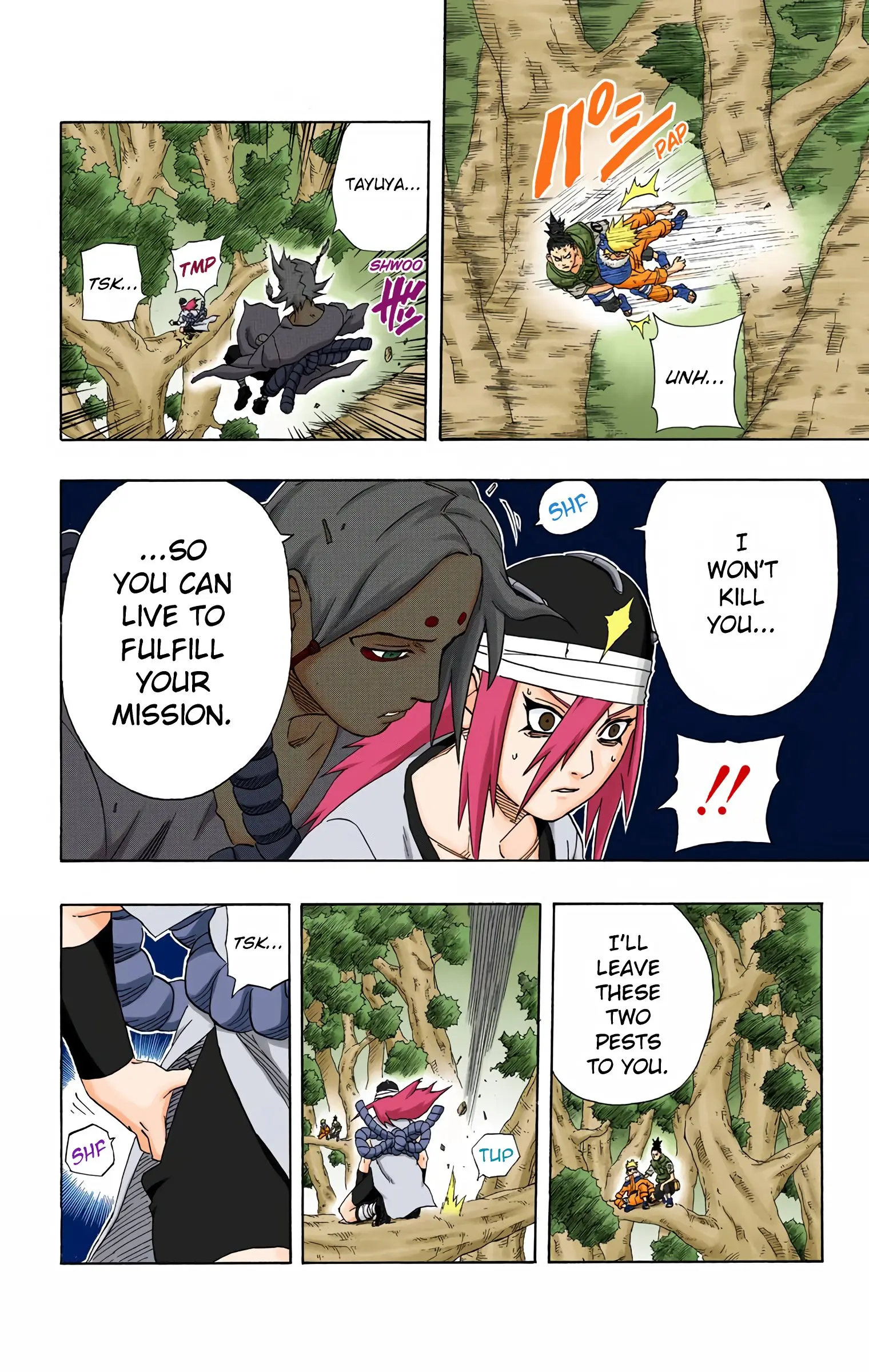 Naruto Colored Manga Online, chapter 201, page 8