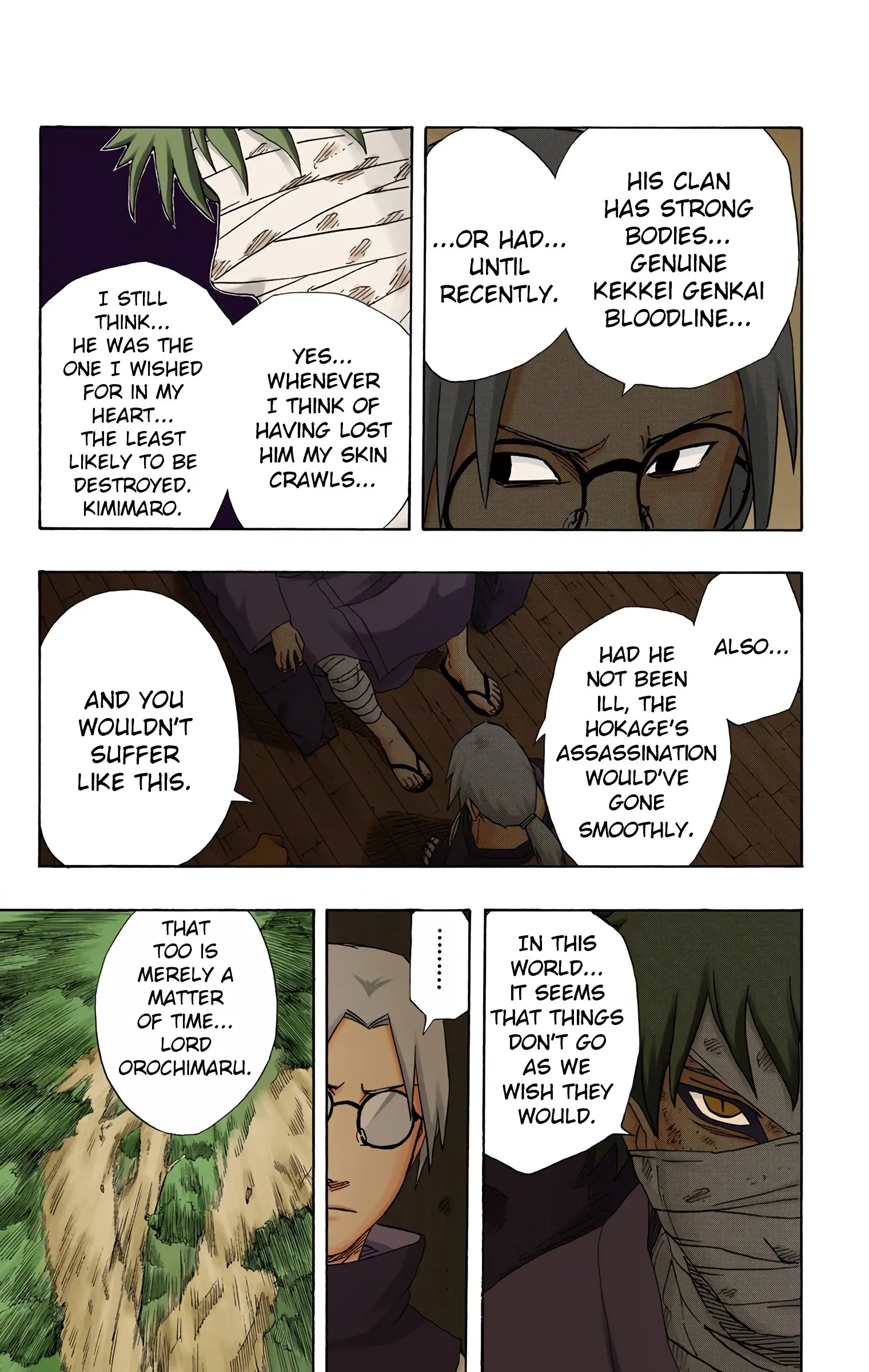 Naruto Colored Manga Online, chapter 201, page 17