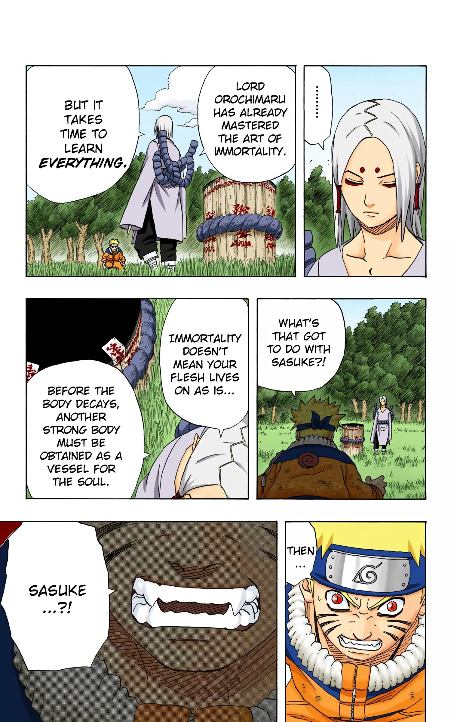 Naruto Colored Manga Online, chapter 202, page 3