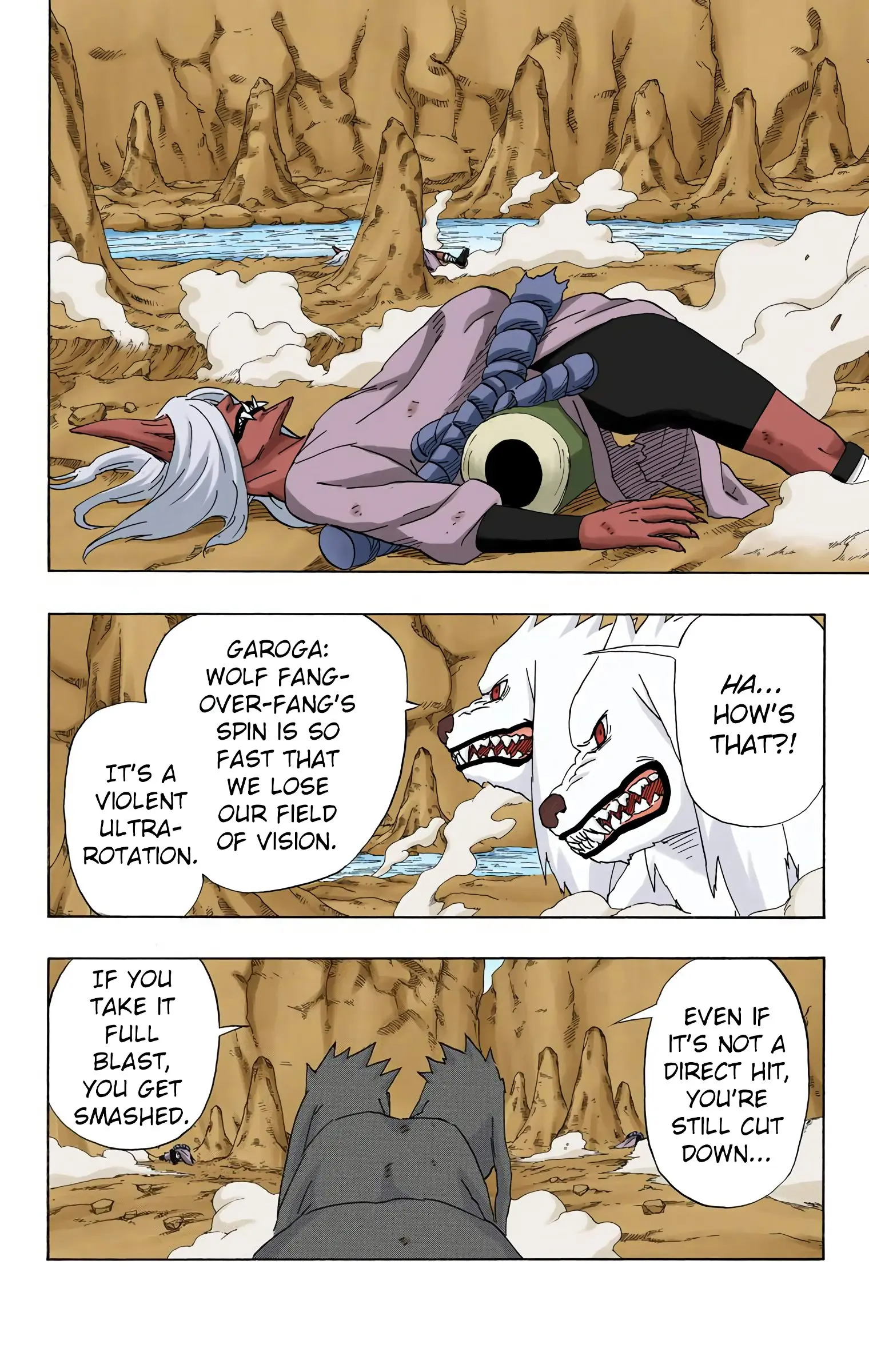 Naruto Colored Manga Online, chapter 204, page 3