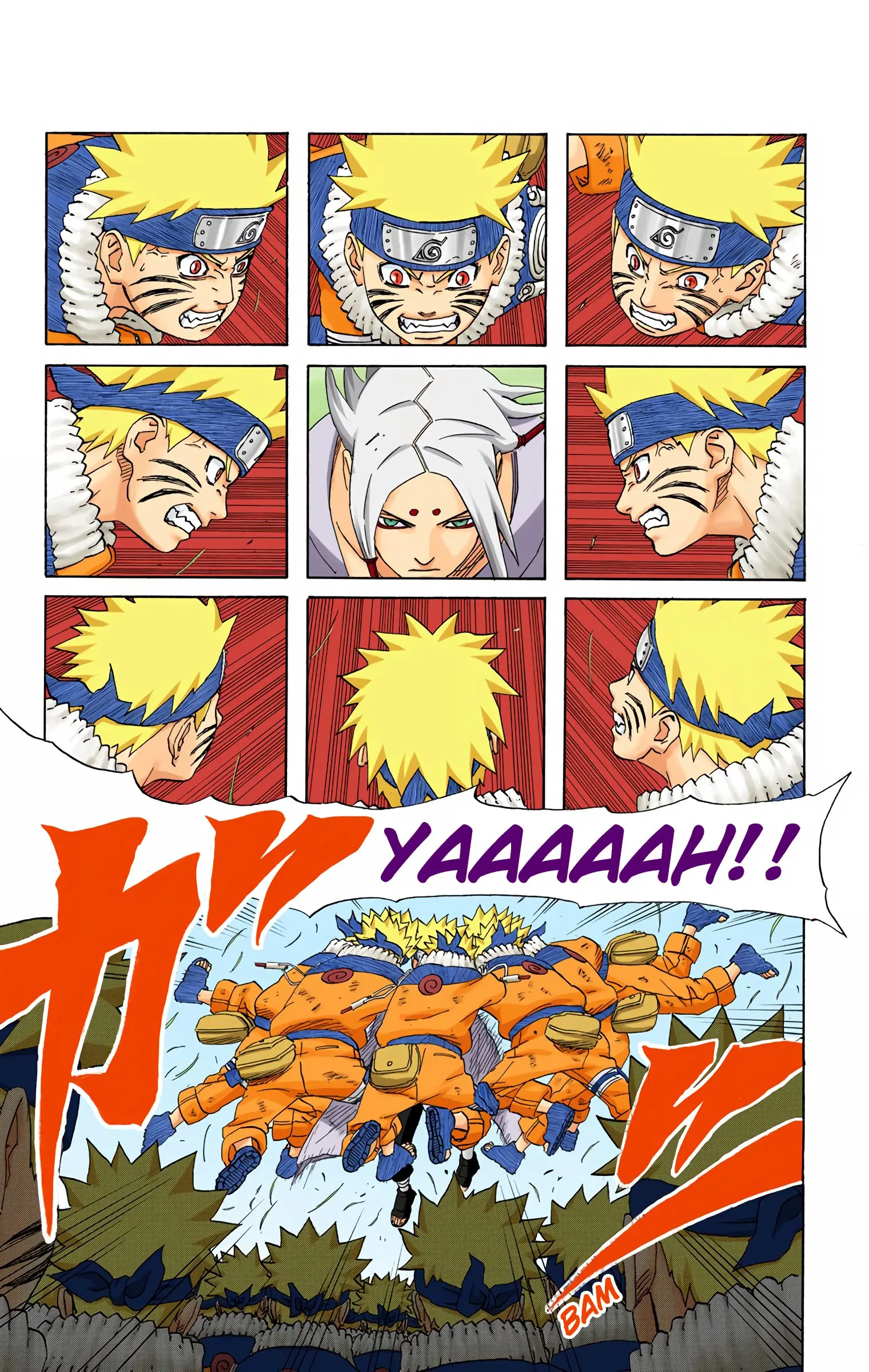 Naruto Colored Manga Online, chapter 205, page 16