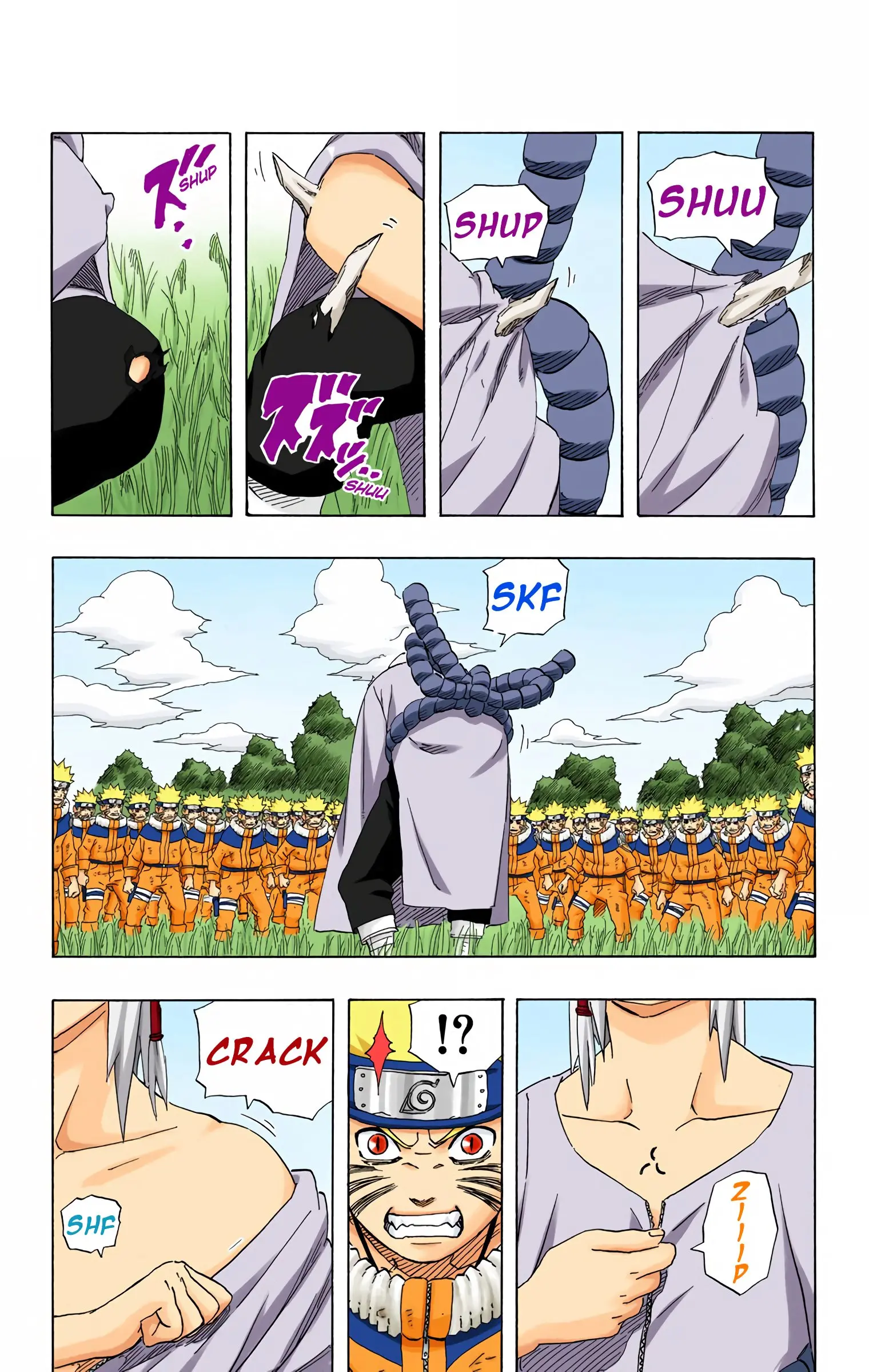Naruto Colored Manga Online, chapter 206, page 3