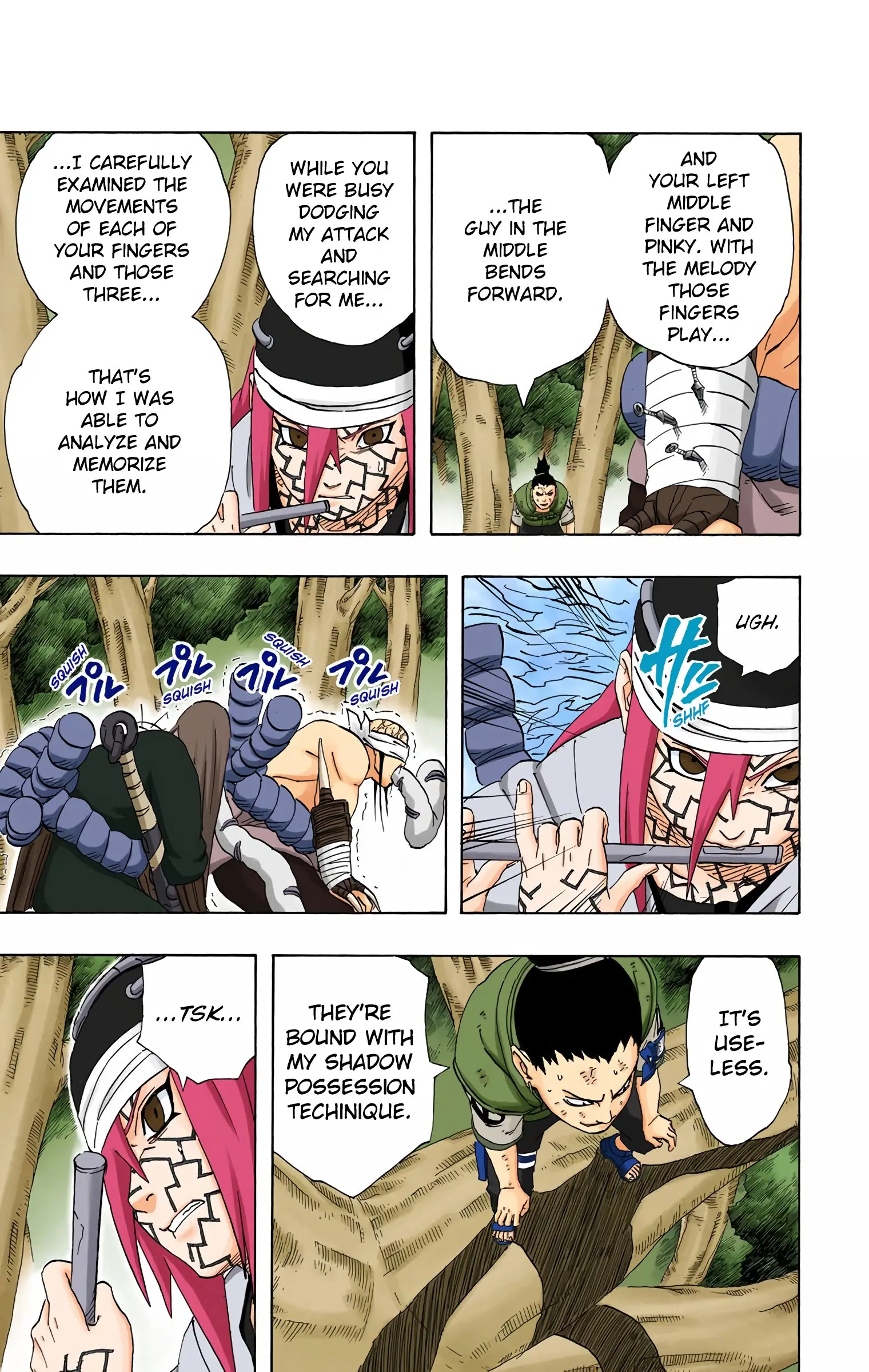 Naruto Colored Manga Online, chapter 208, page 3