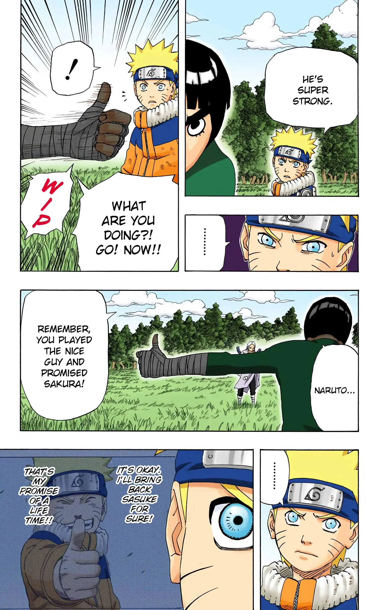 Naruto Colored Manga Online, chapter 210, page 3