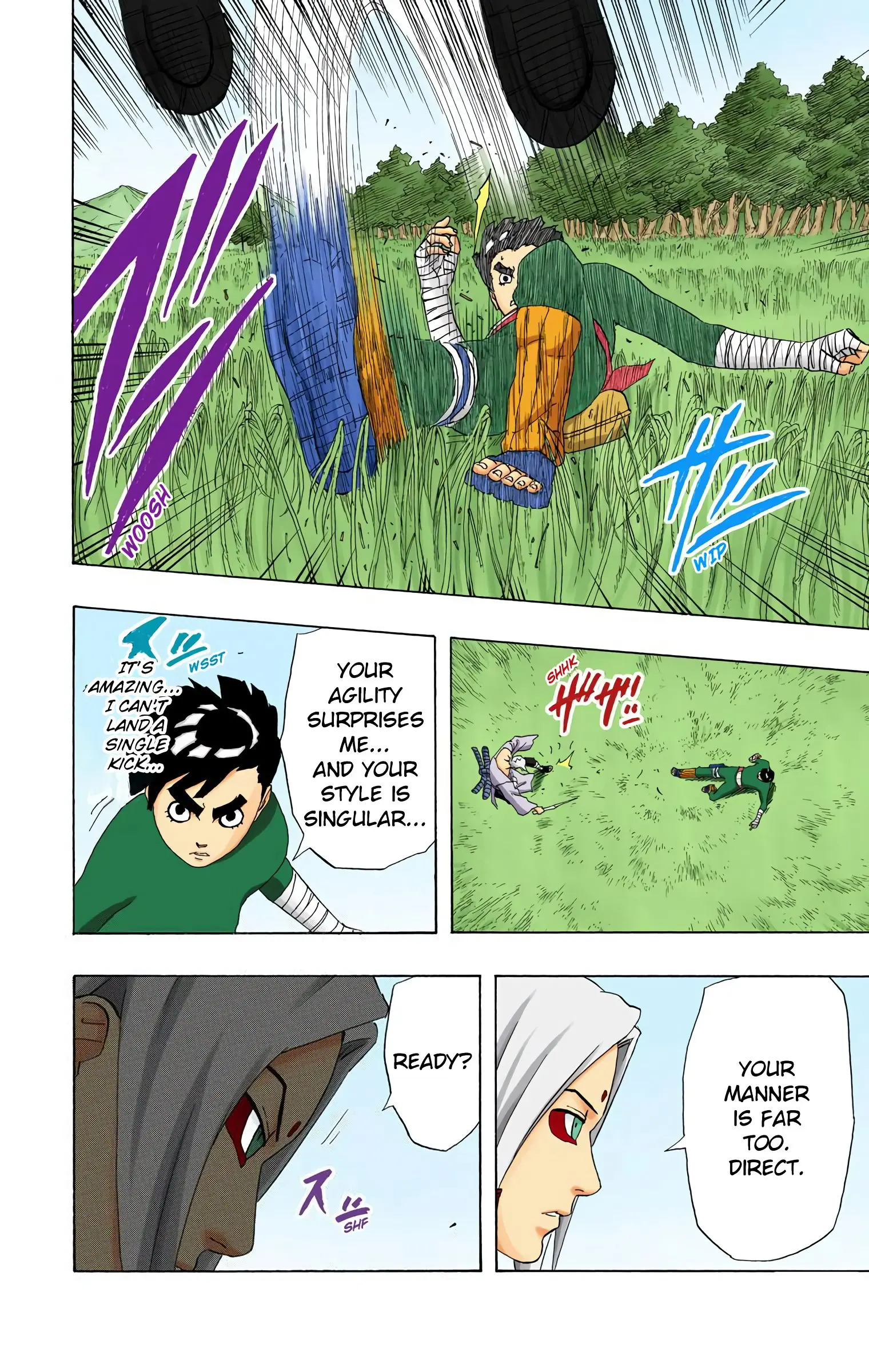 Naruto Colored Manga Online, chapter 210, page 14