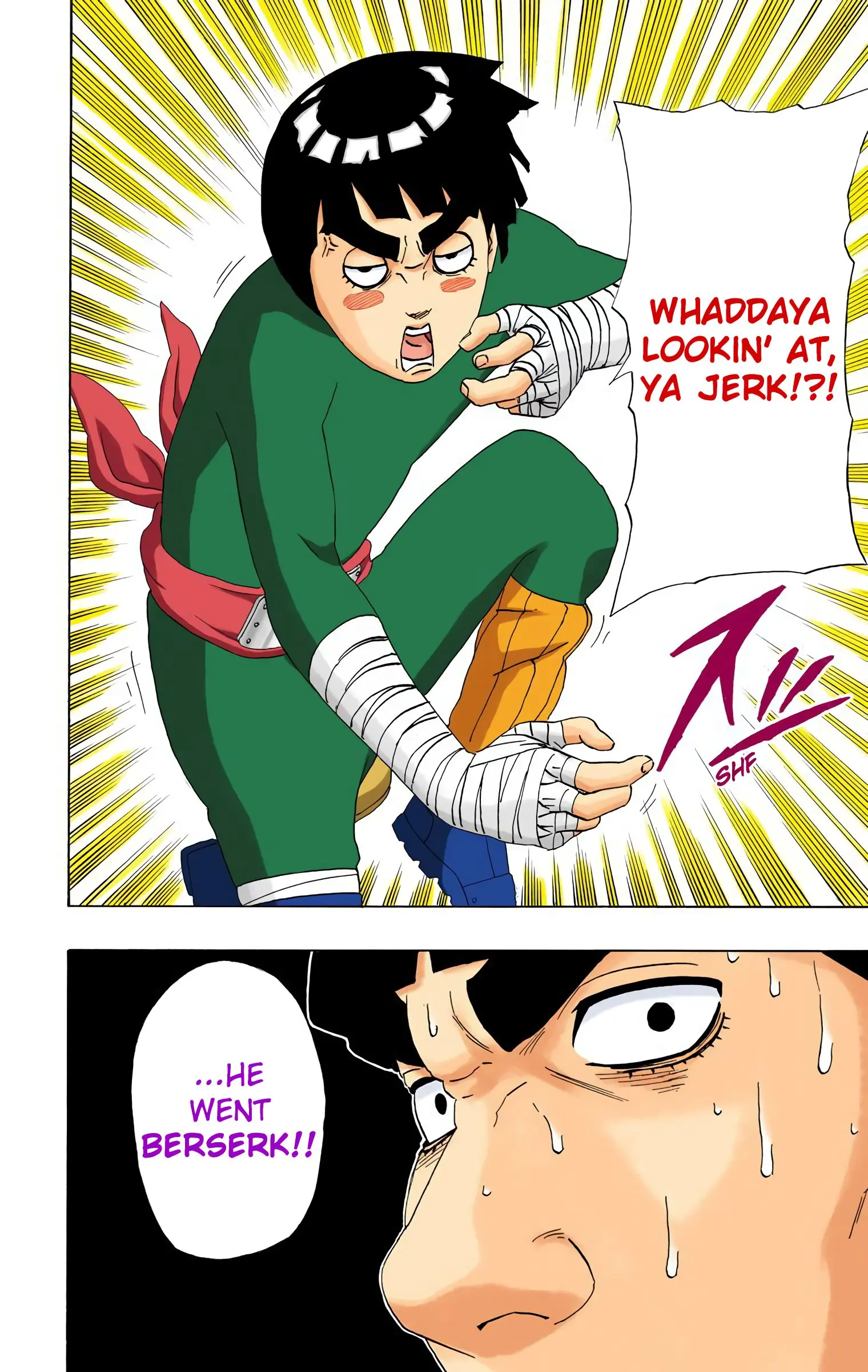 Naruto Colored Manga Online, chapter 210, page 18