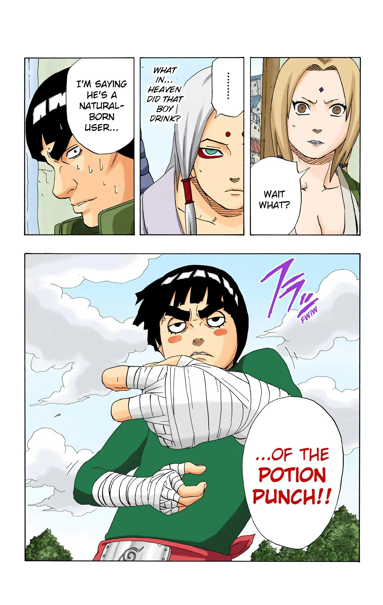 Naruto Colored Manga Online, chapter 210, page 19