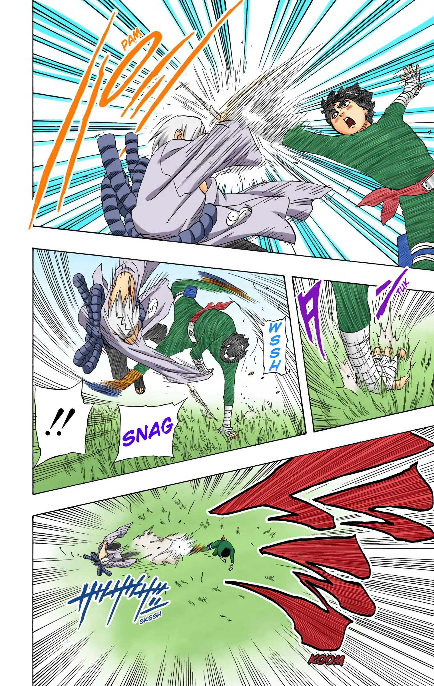 Naruto Colored Manga Online, chapter 211, page 6