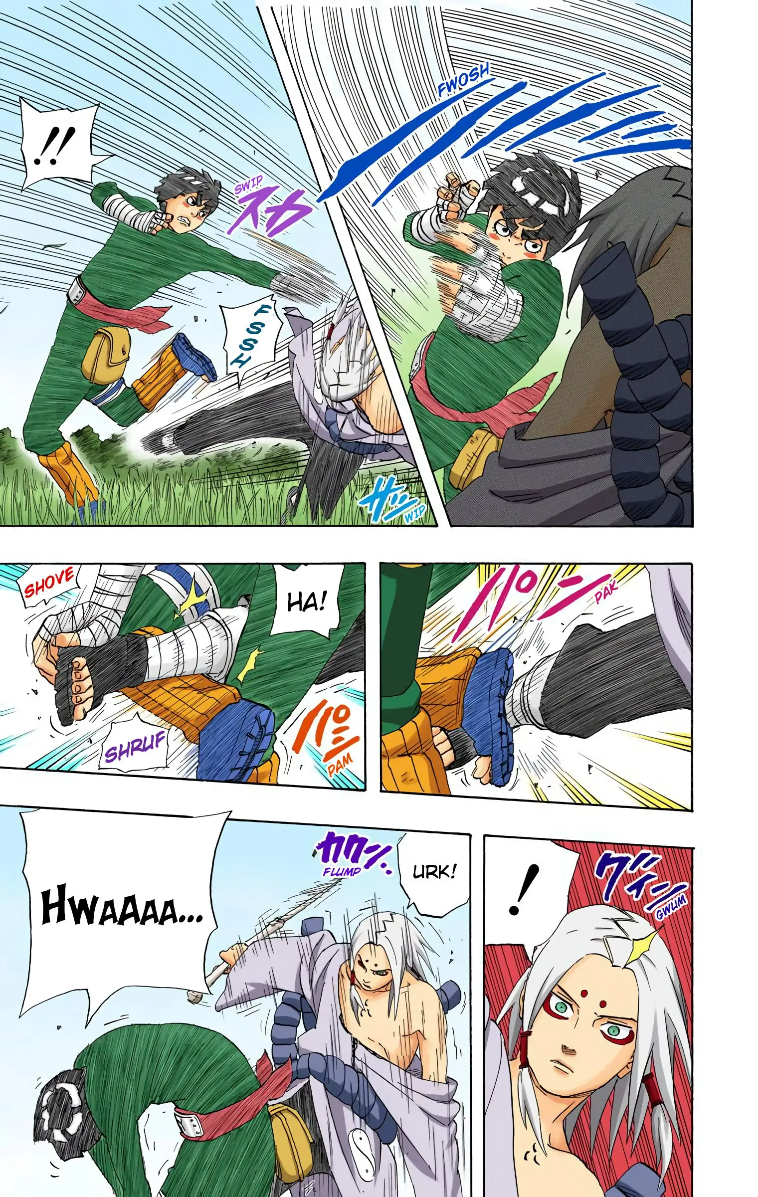 Naruto Colored Manga Online, chapter 211, page 11