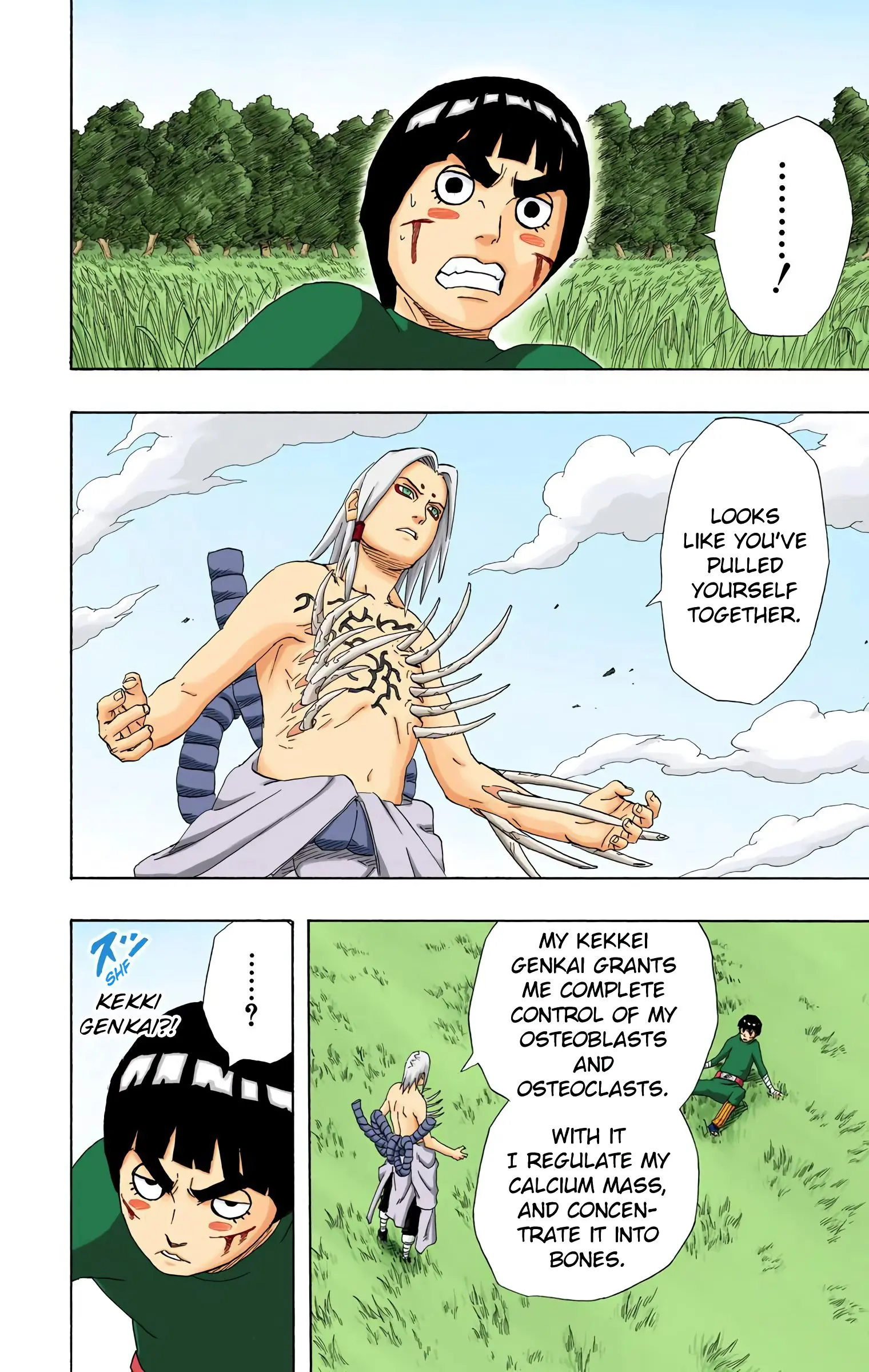Naruto Colored Manga Online, chapter 212, page 2