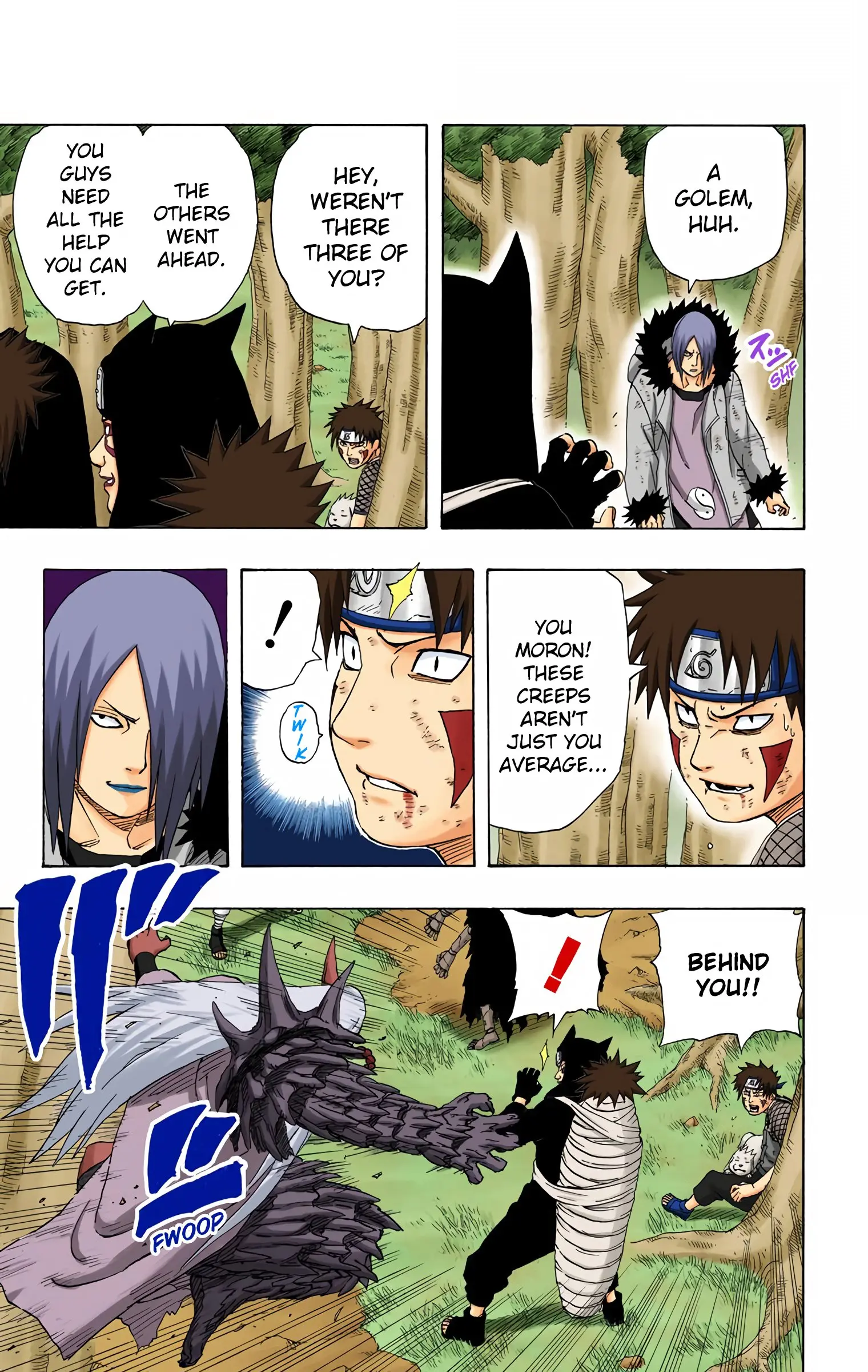 Naruto Colored Manga Online, chapter 213, page 14