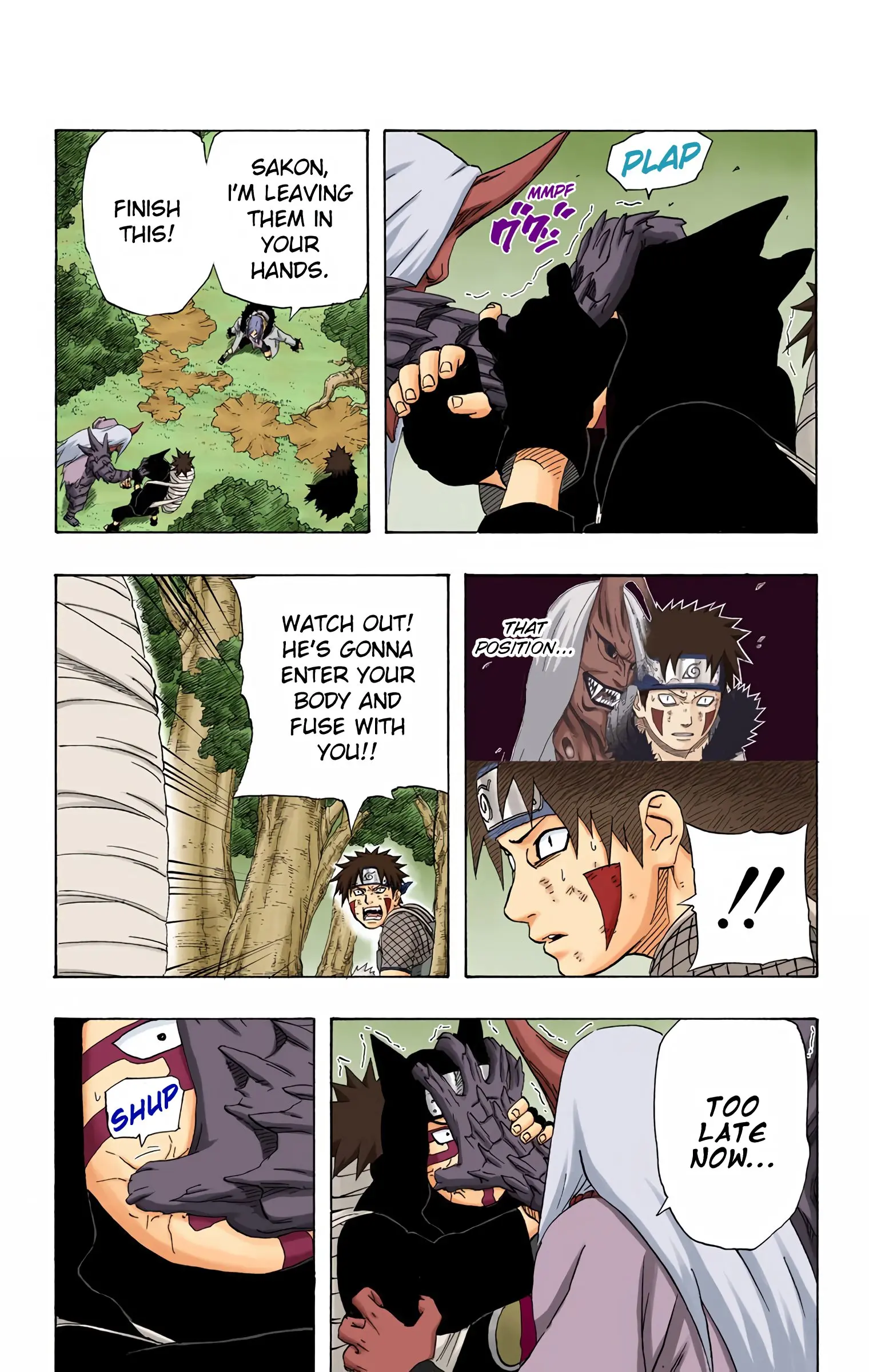 Naruto Colored Manga Online, chapter 213, page 16