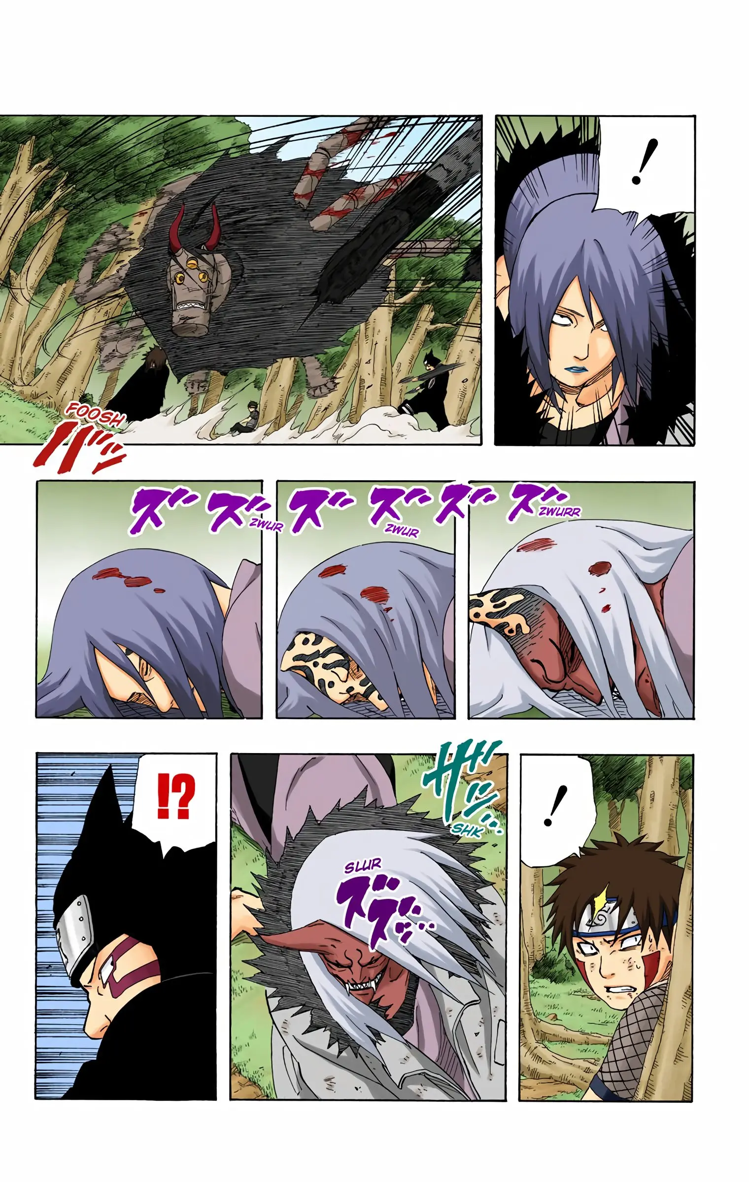 Naruto Colored Manga Online, chapter 214, page 3