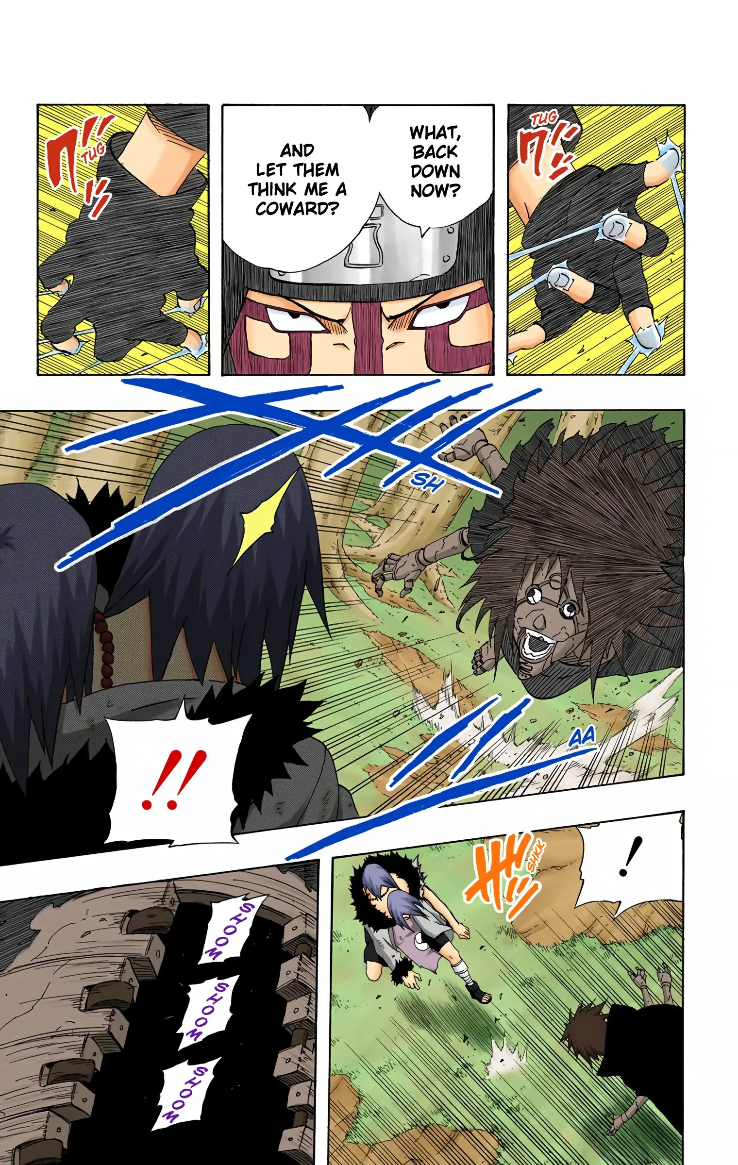 Naruto Colored Manga Online, chapter 214, page 7
