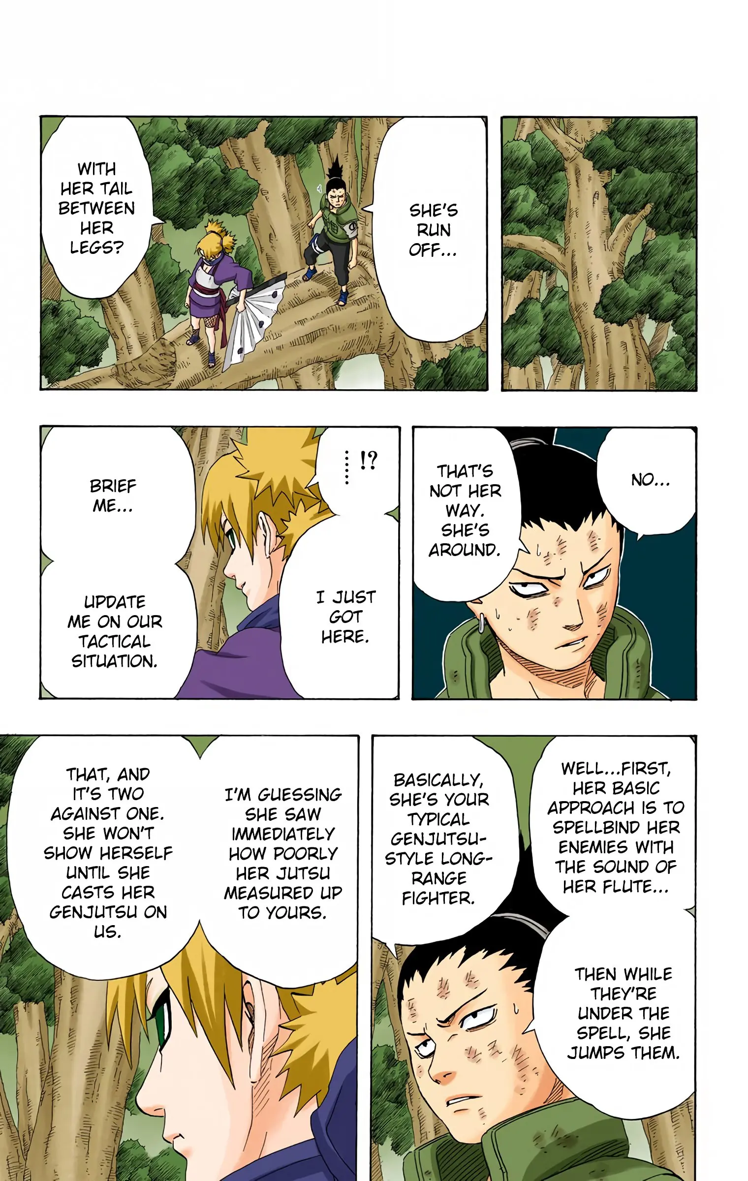 Naruto Colored Manga Online, chapter 214, page 13