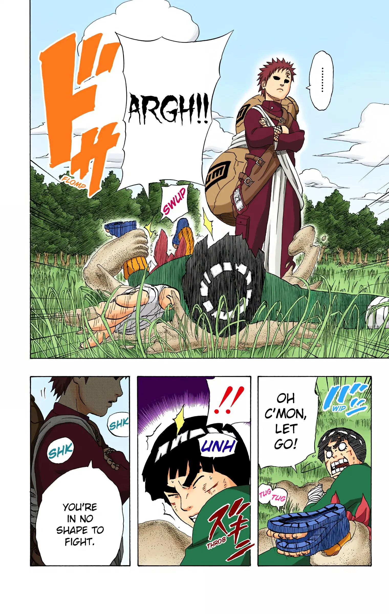 Naruto Colored Manga Online, chapter 215, page 4