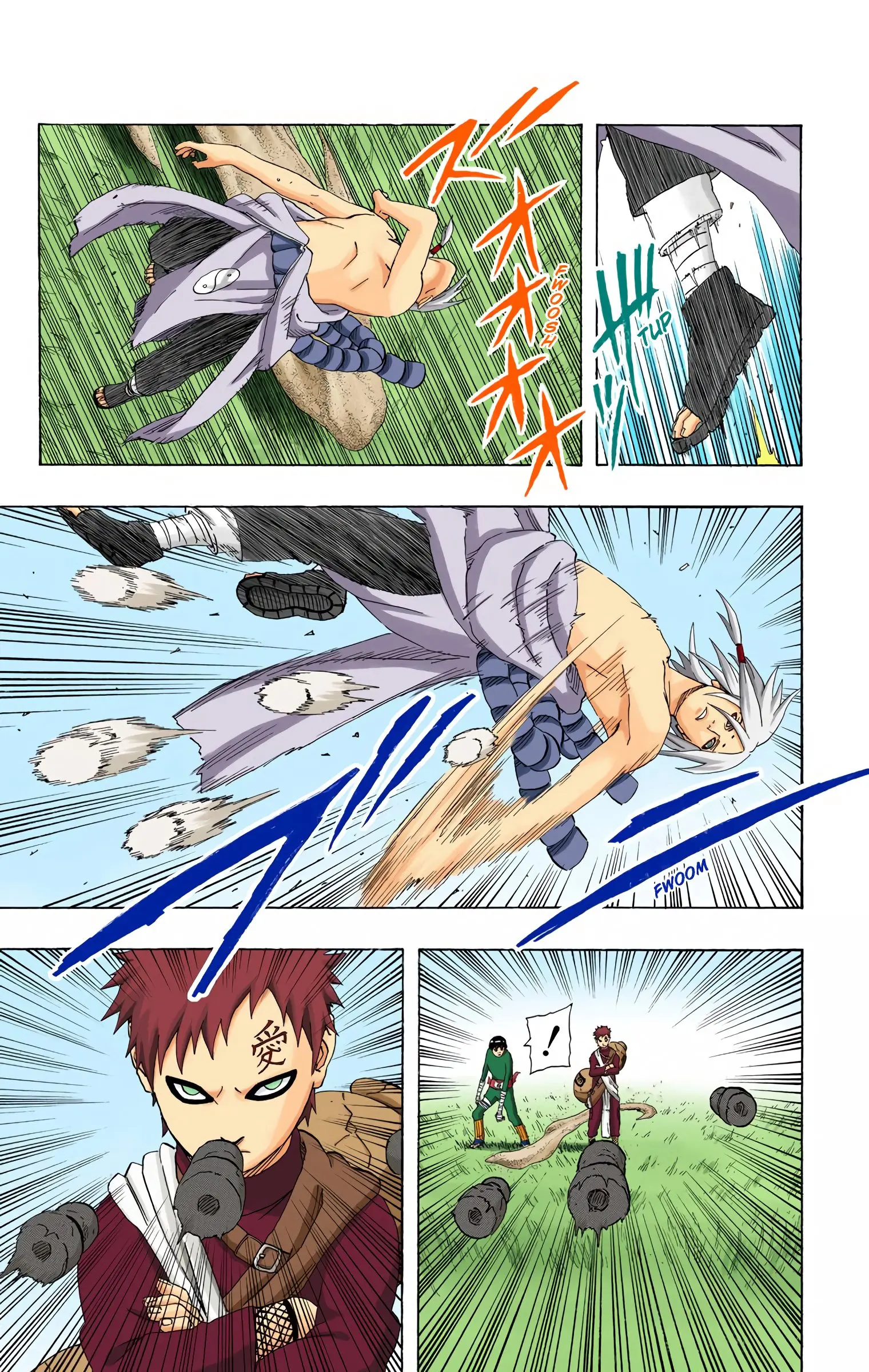 Naruto Colored Manga Online, chapter 215, page 7
