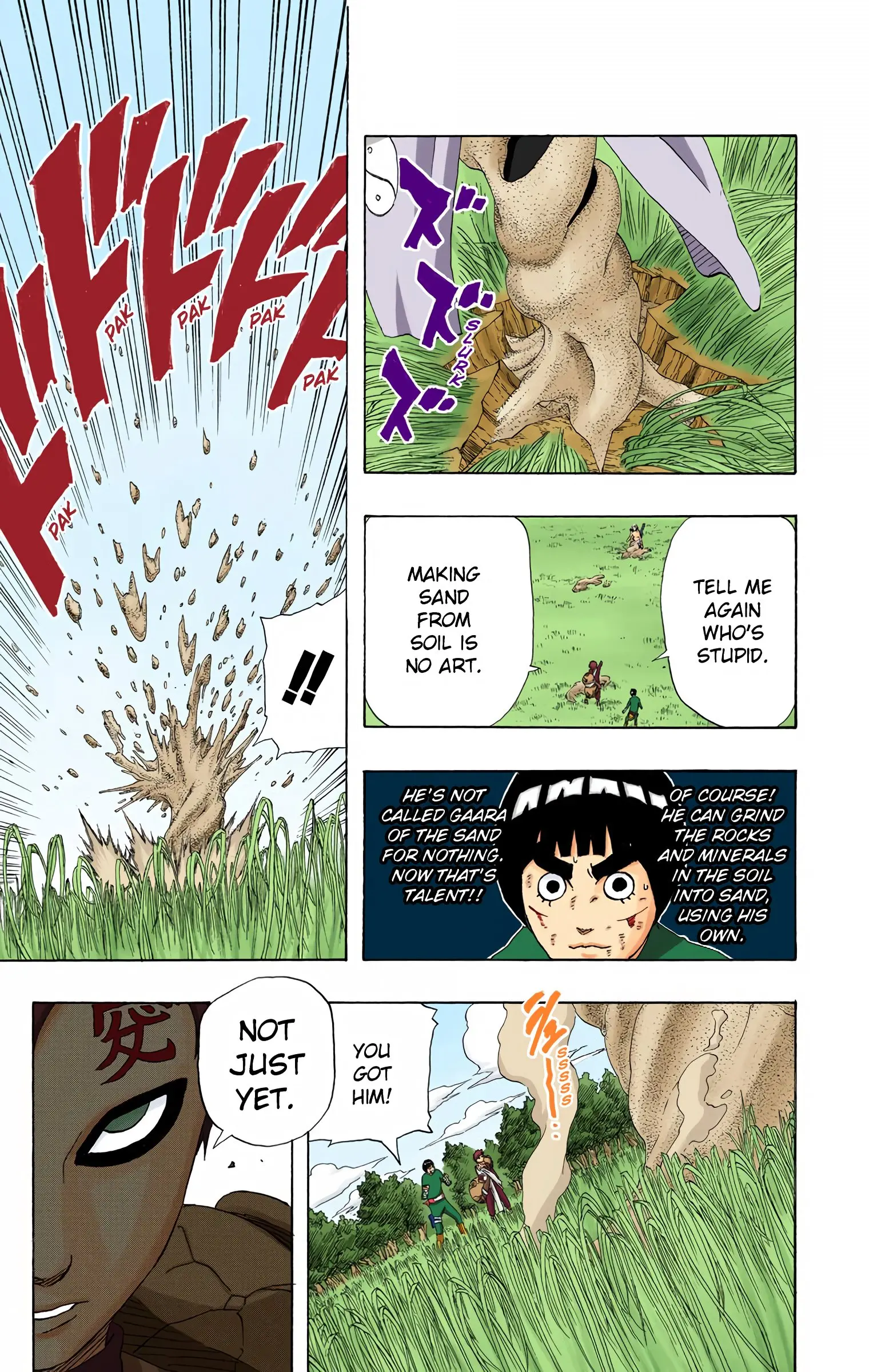 Naruto Colored Manga Online, chapter 215, page 11