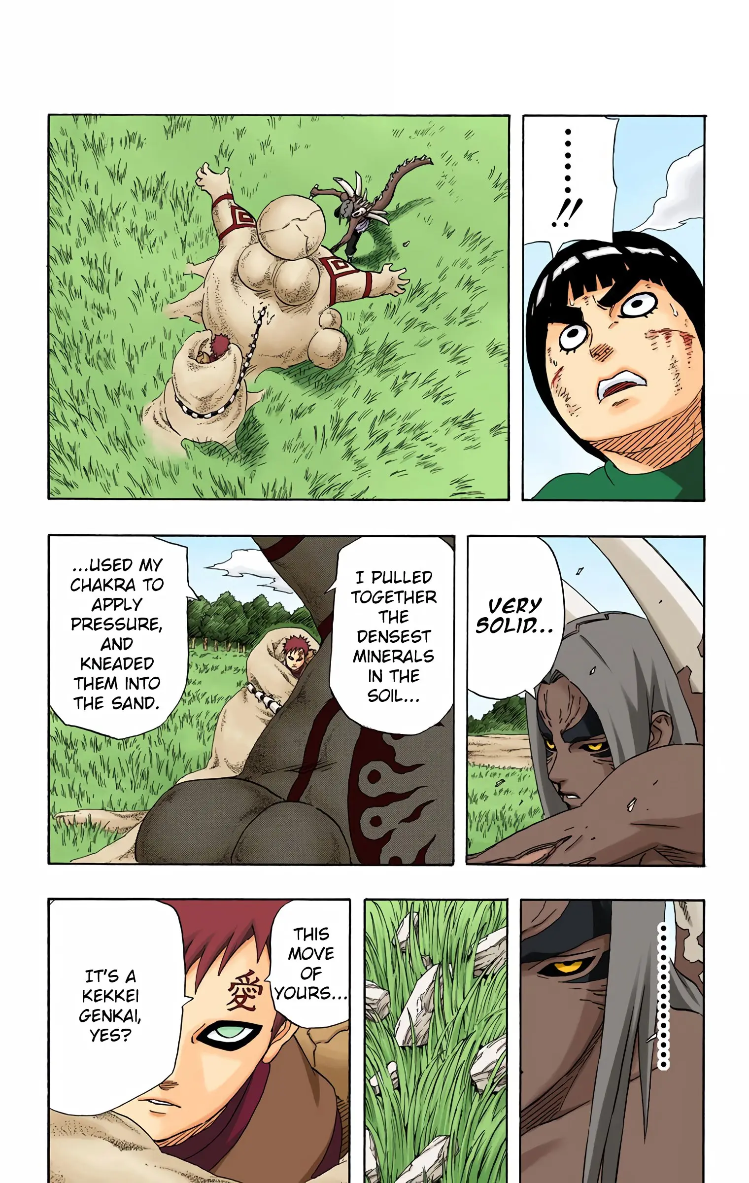 Naruto Colored Manga Online, chapter 217, page 3