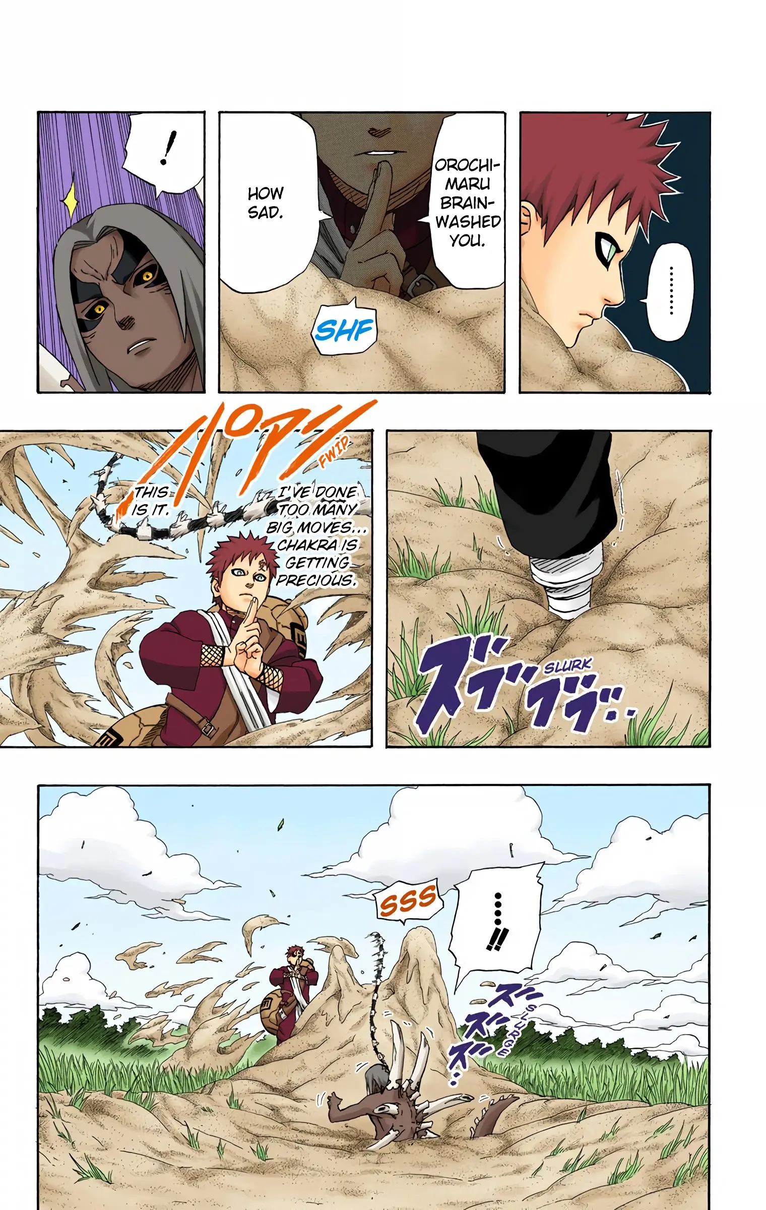 Naruto Colored Manga Online, chapter 217, page 5