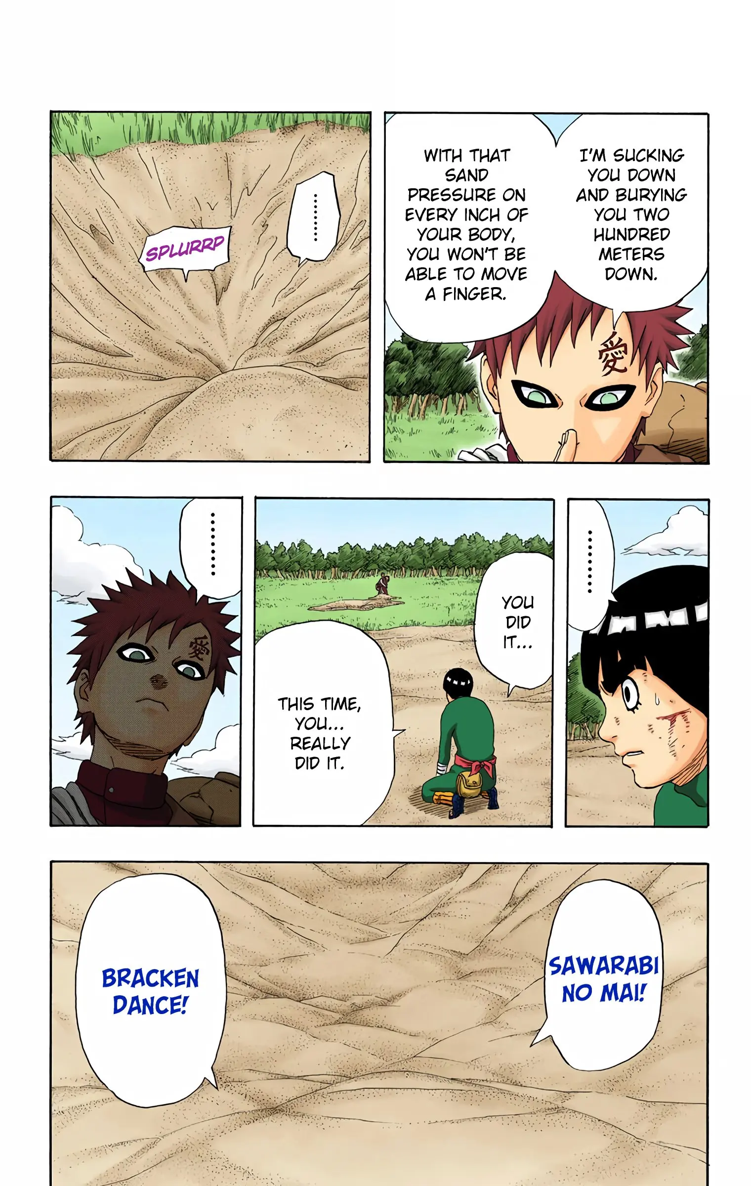 Naruto Colored Manga Online, chapter 217, page 7