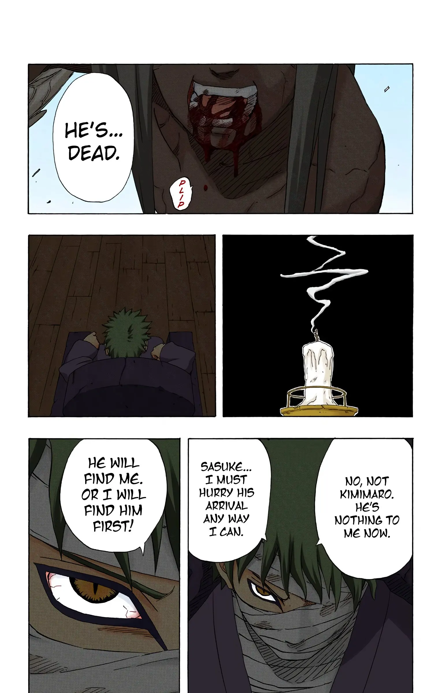 Naruto Colored Manga Online, chapter 217, page 13