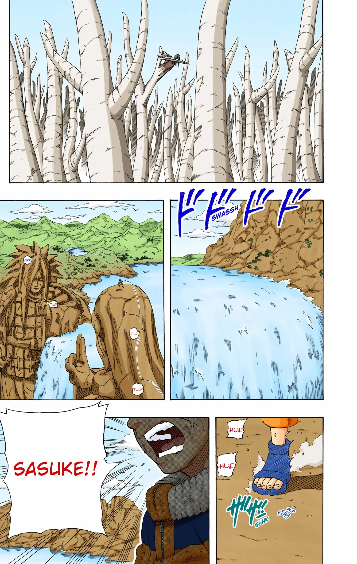 Naruto Colored Manga Online, chapter 217, page 17