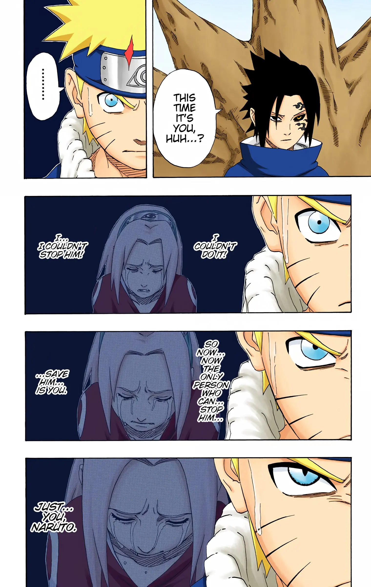 Naruto Colored Manga Online, chapter 218, page 12