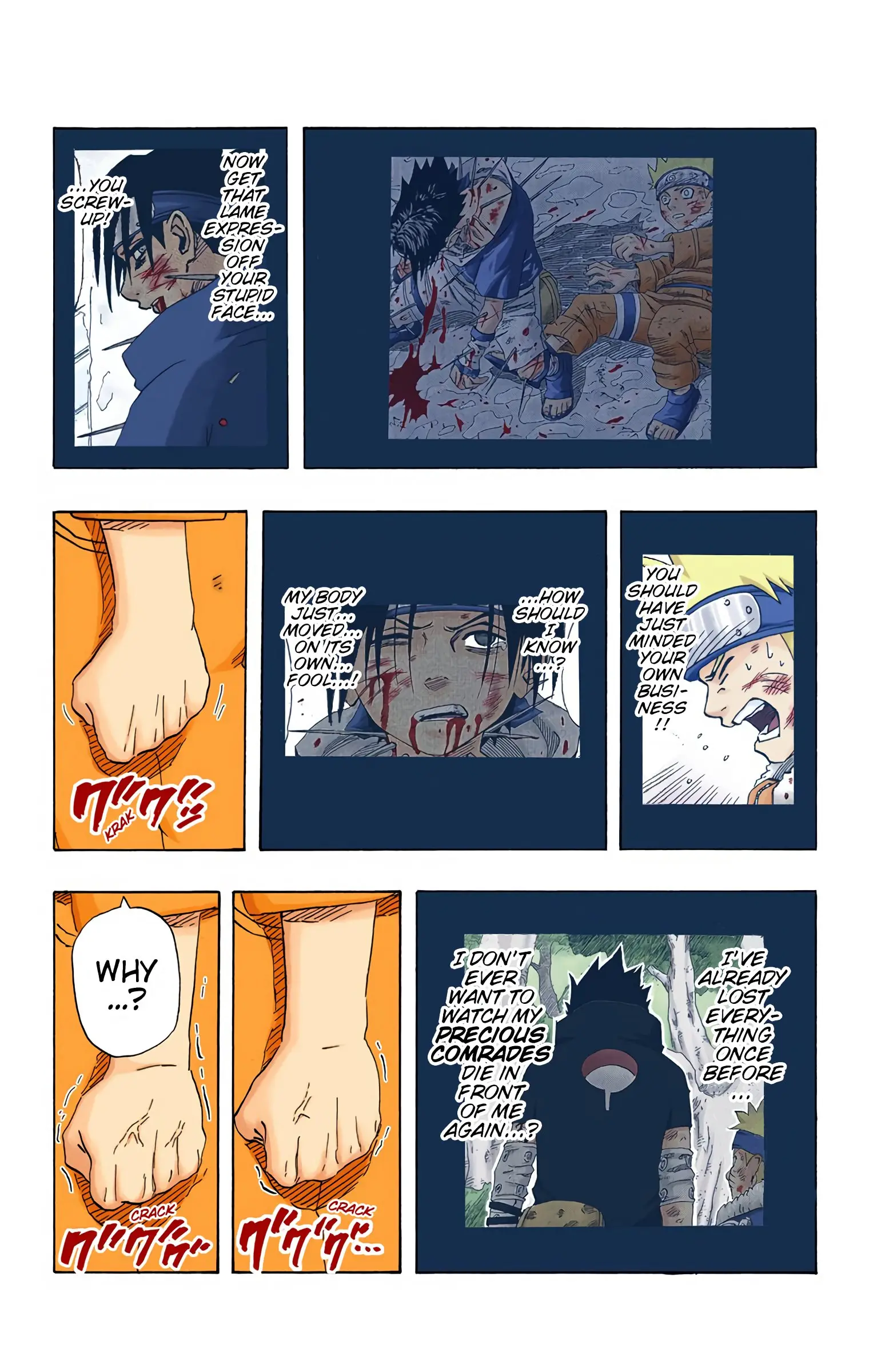 Naruto Colored Manga Online, chapter 218, page 15