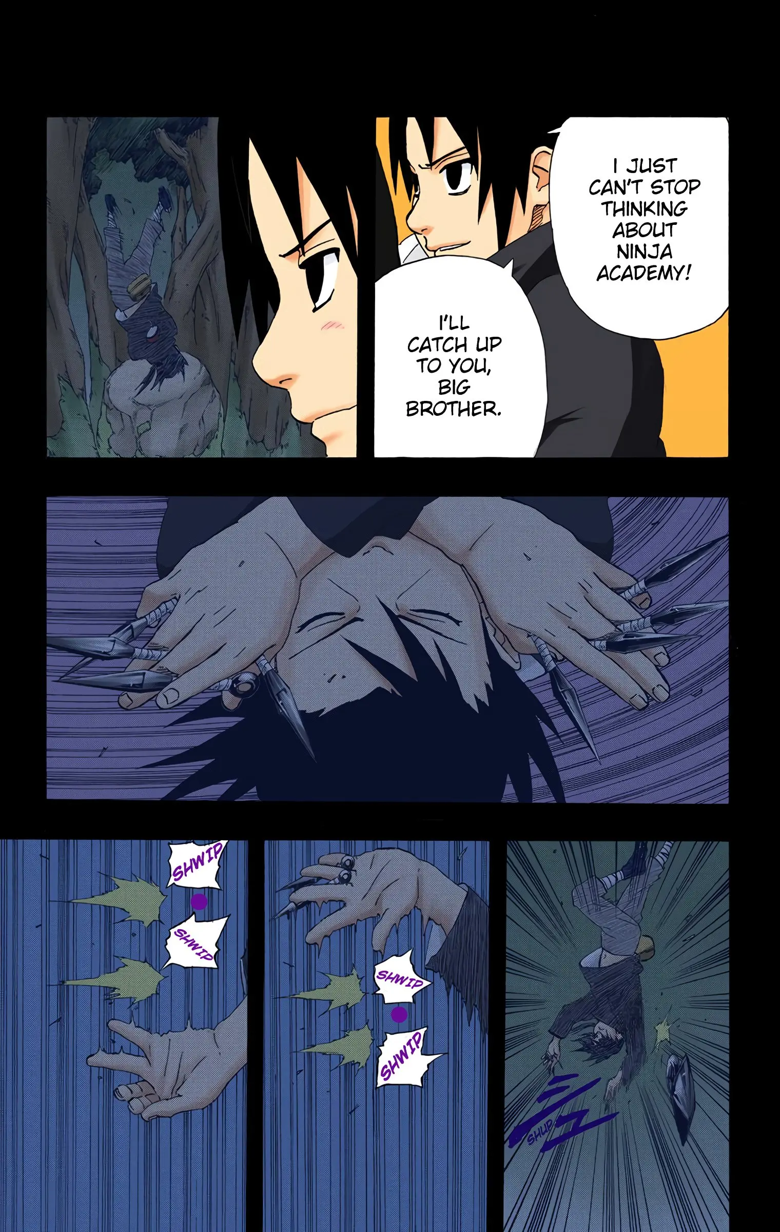 Naruto Colored Manga Online, chapter 220, page 3