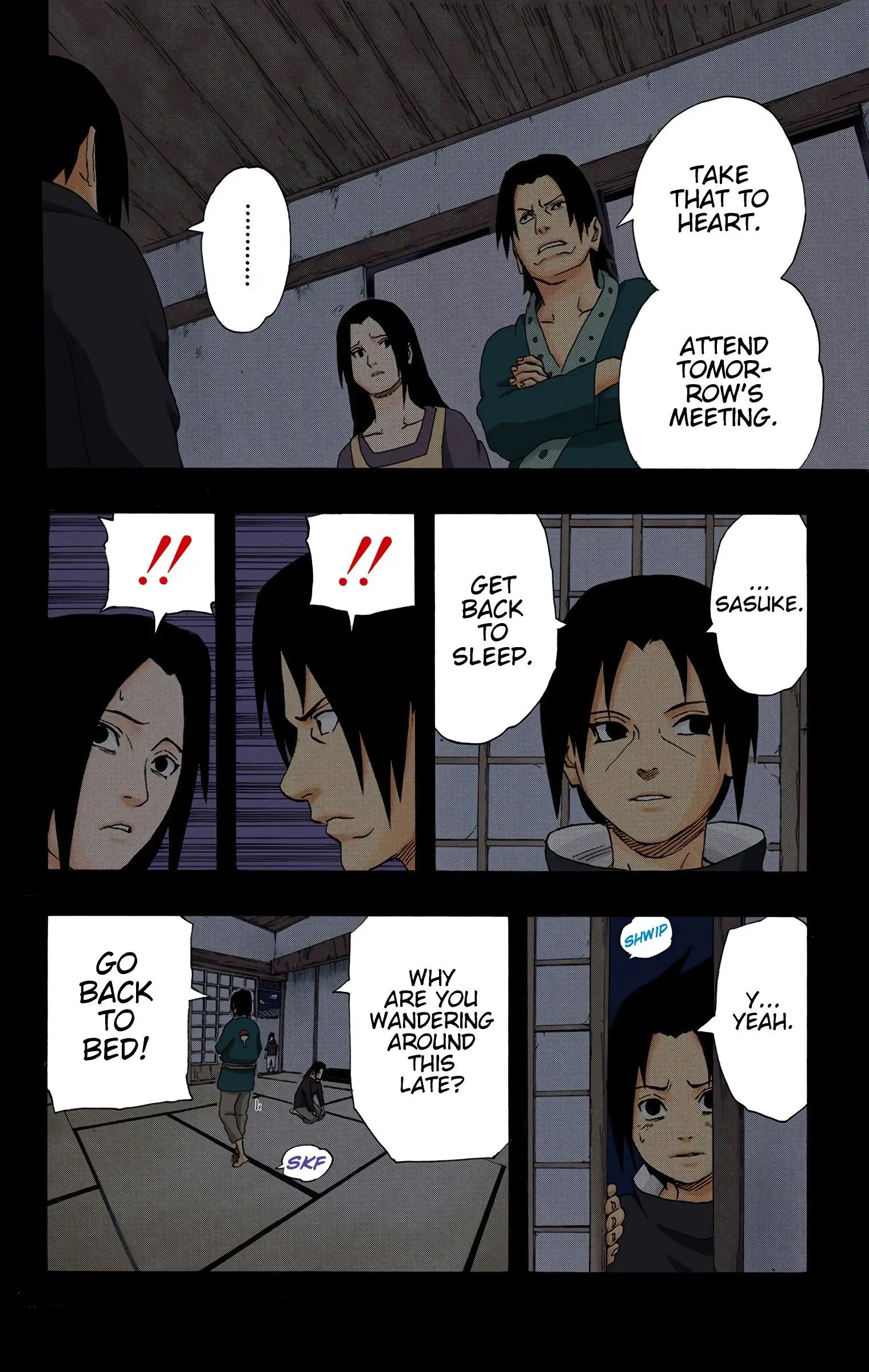 Naruto Colored Manga Online, chapter 221, page 16