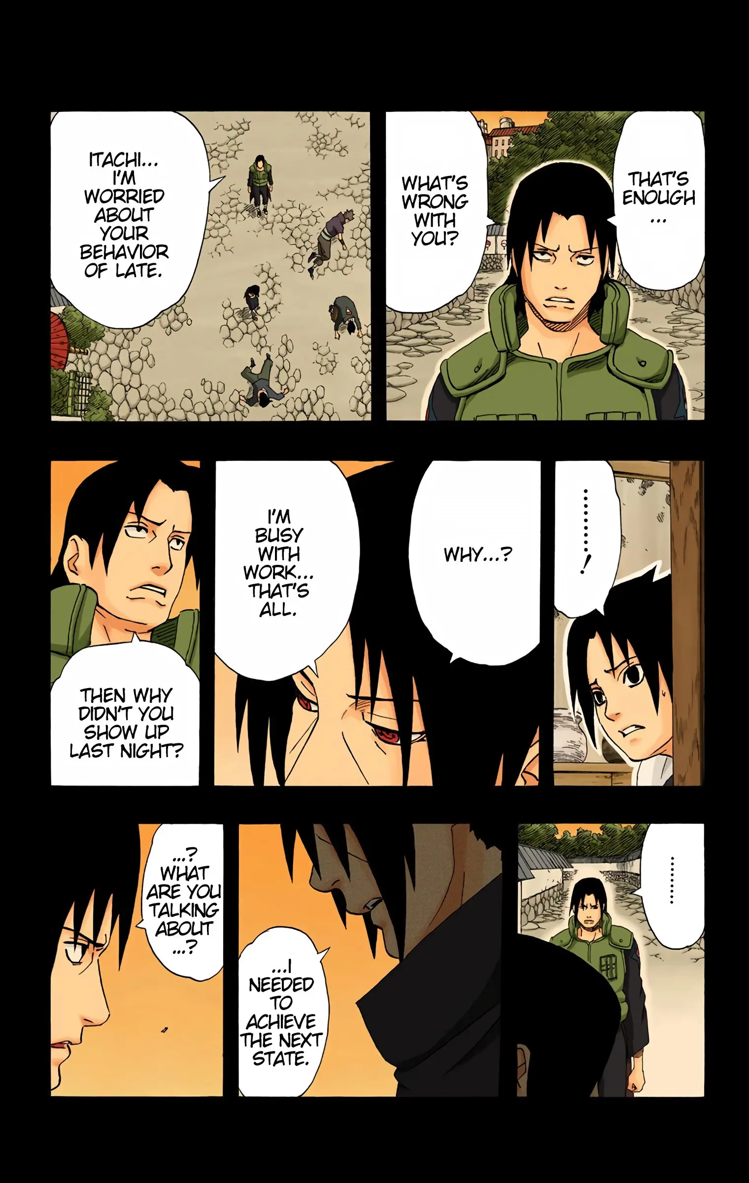 Naruto Colored Manga Online, chapter 222, page 13