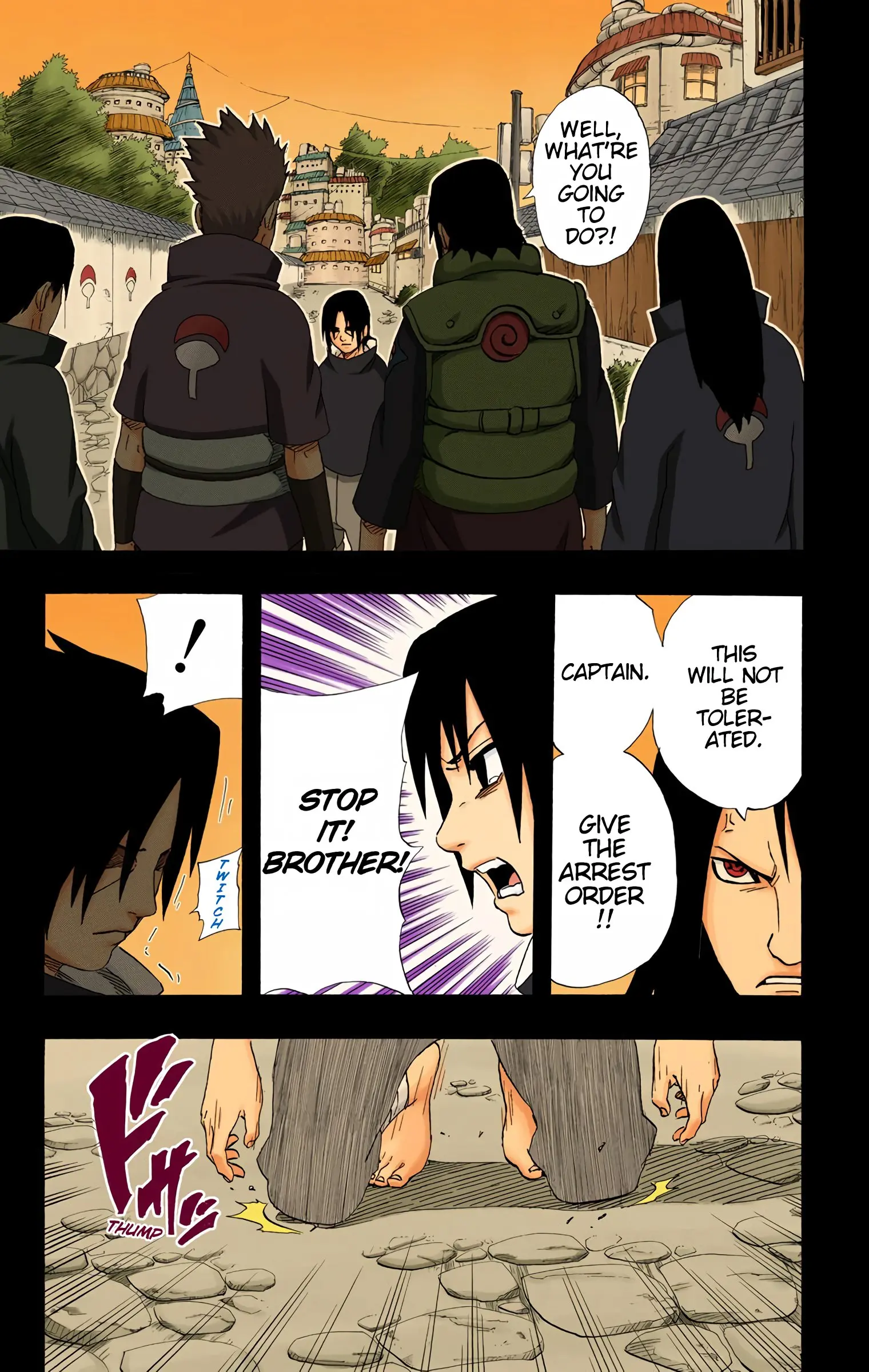 Naruto Colored Manga Online, chapter 222, page 17