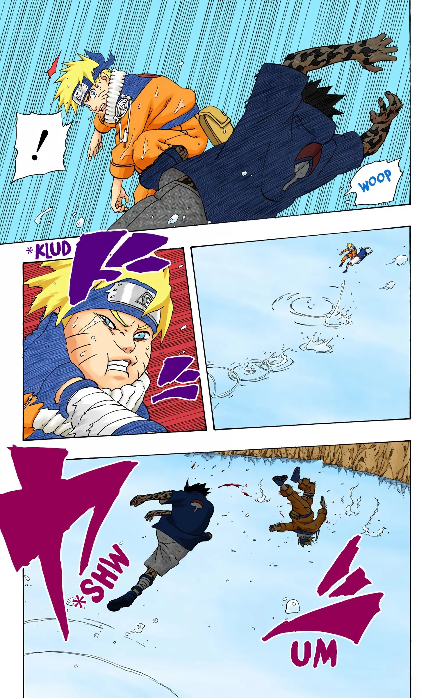 Naruto Colored Manga Online, chapter 227, page 17