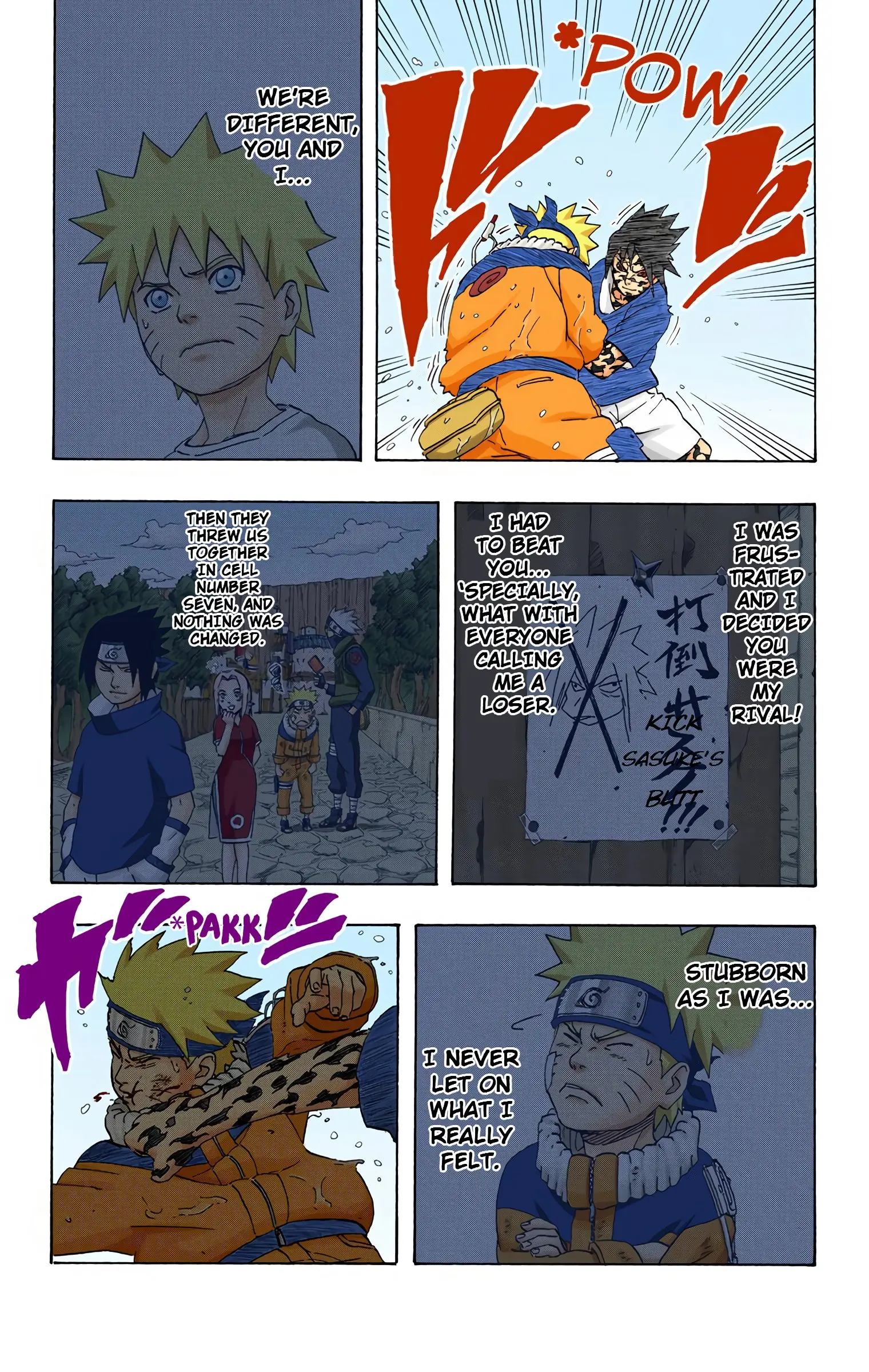 Naruto Colored Manga Online, chapter 227, page 20
