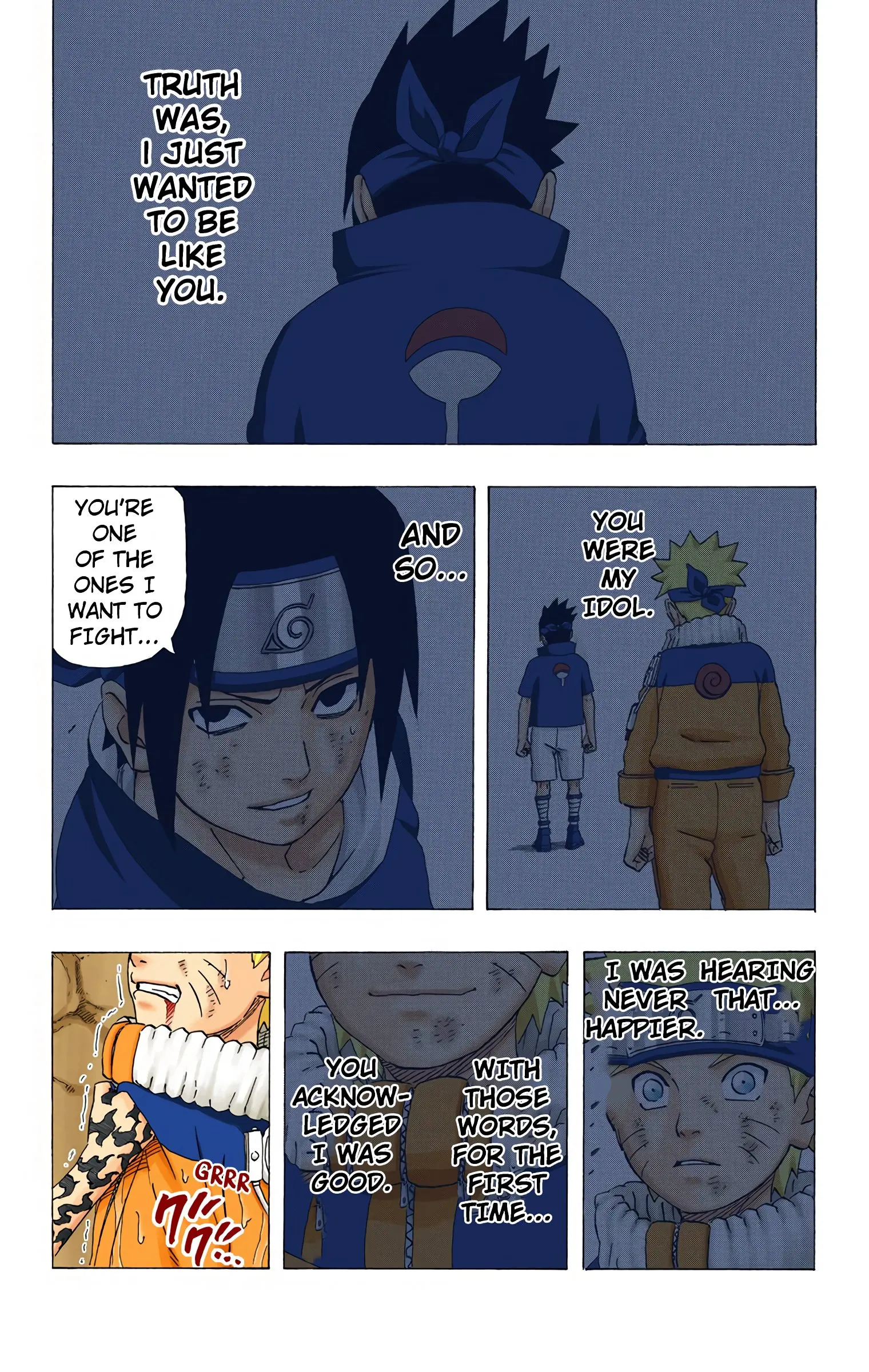 Naruto Colored Manga Online, chapter 227, page 21