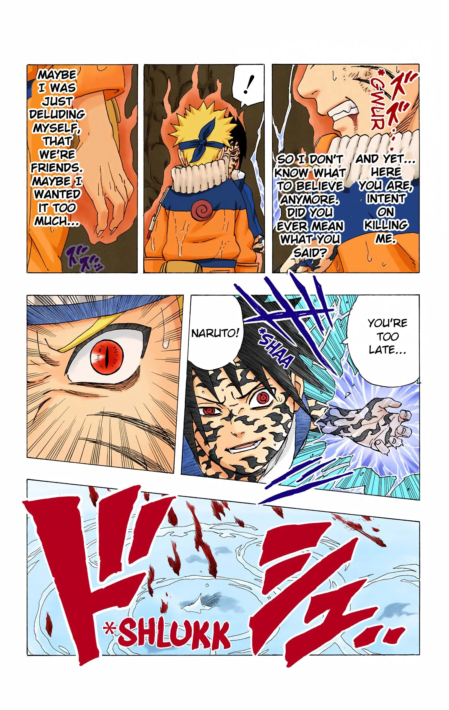 Naruto Colored Manga Online, chapter 227, page 23
