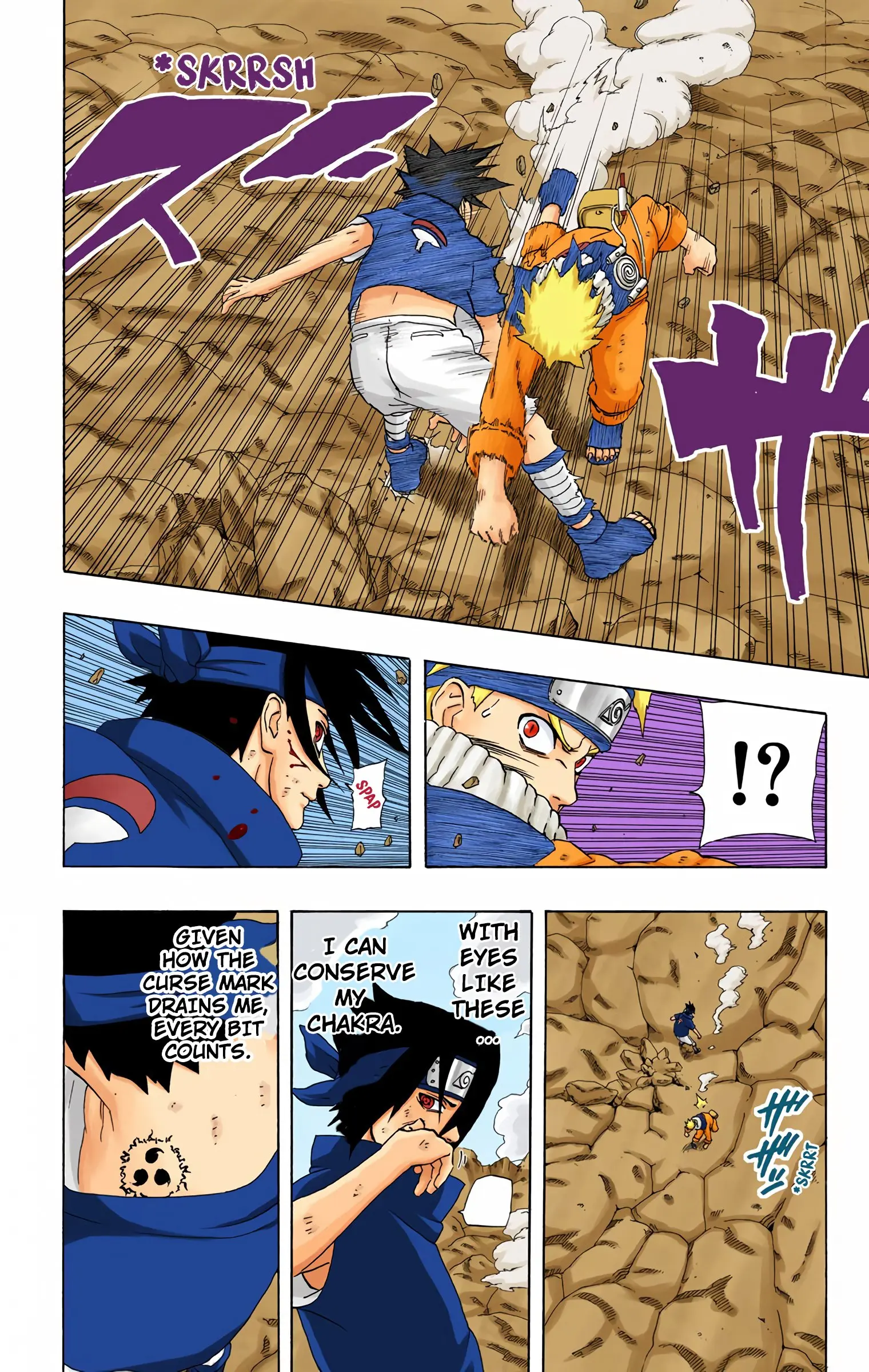 Naruto Colored Manga Online, chapter 230, page 9