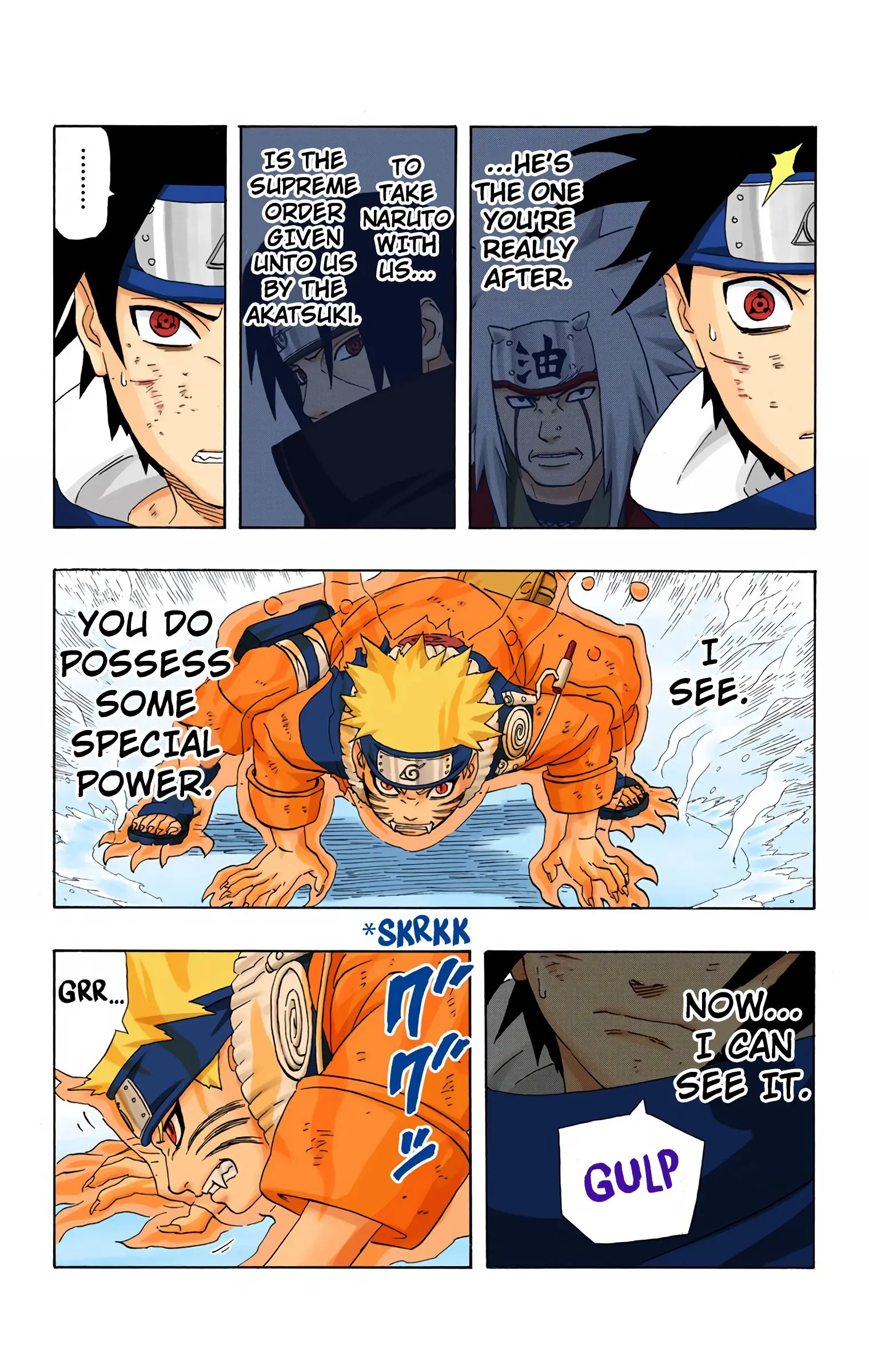 Naruto Colored Manga Online, chapter 231, page 3