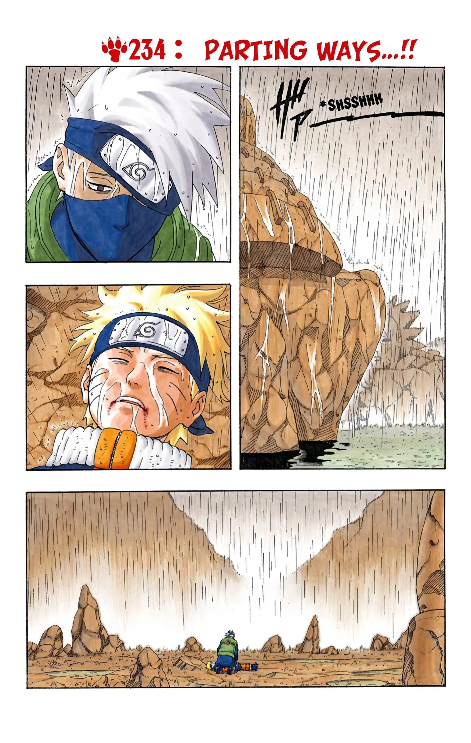 Naruto Colored Manga Online, chapter 234, page 1