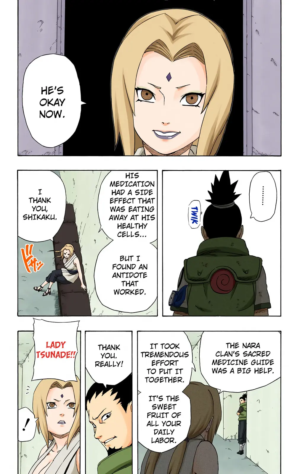 Naruto Colored Manga Online, chapter 235, page 12