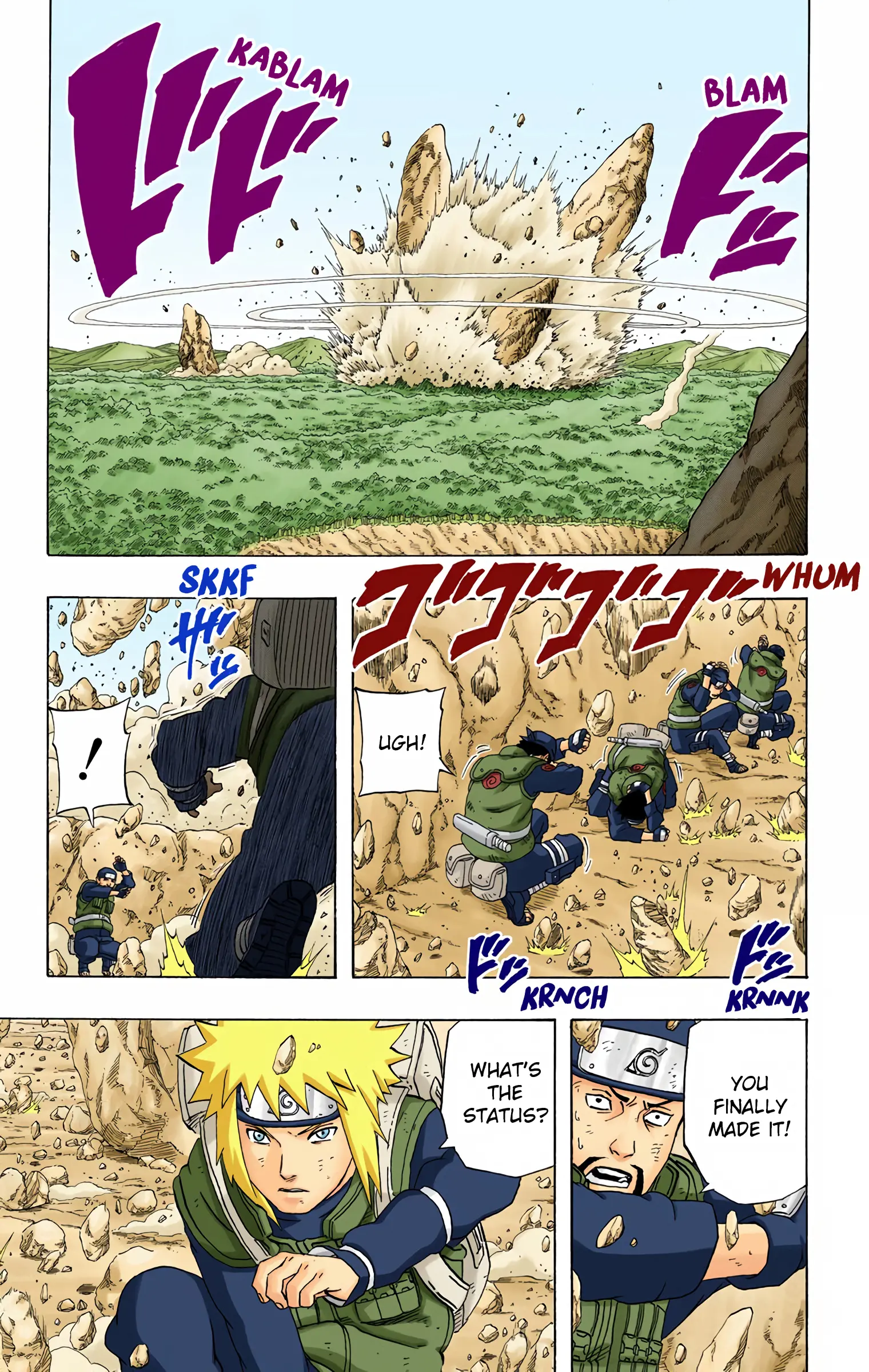 Naruto Colored Manga Online, chapter 242, page 3