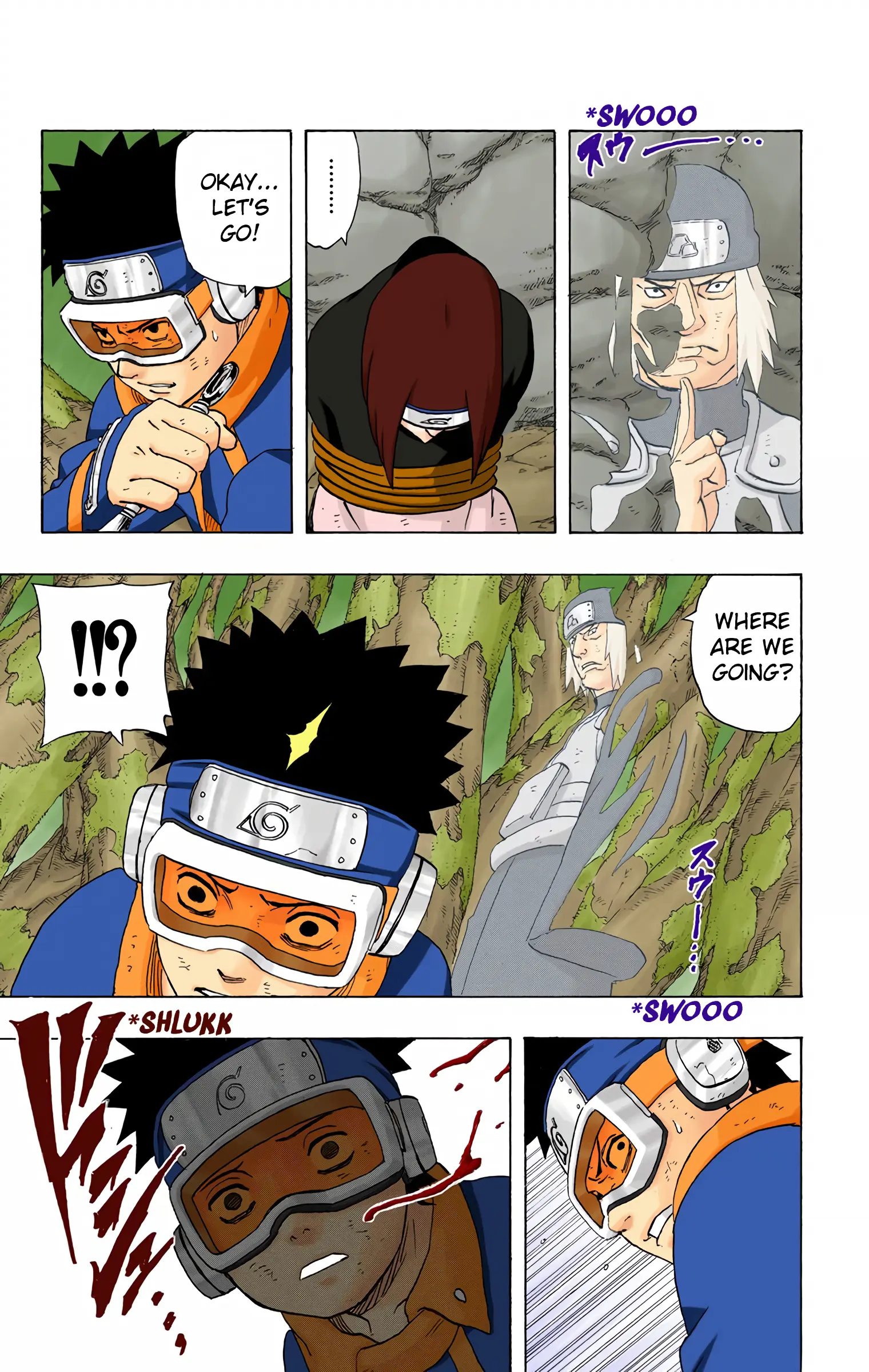Naruto Colored Manga Online, chapter 242, page 8