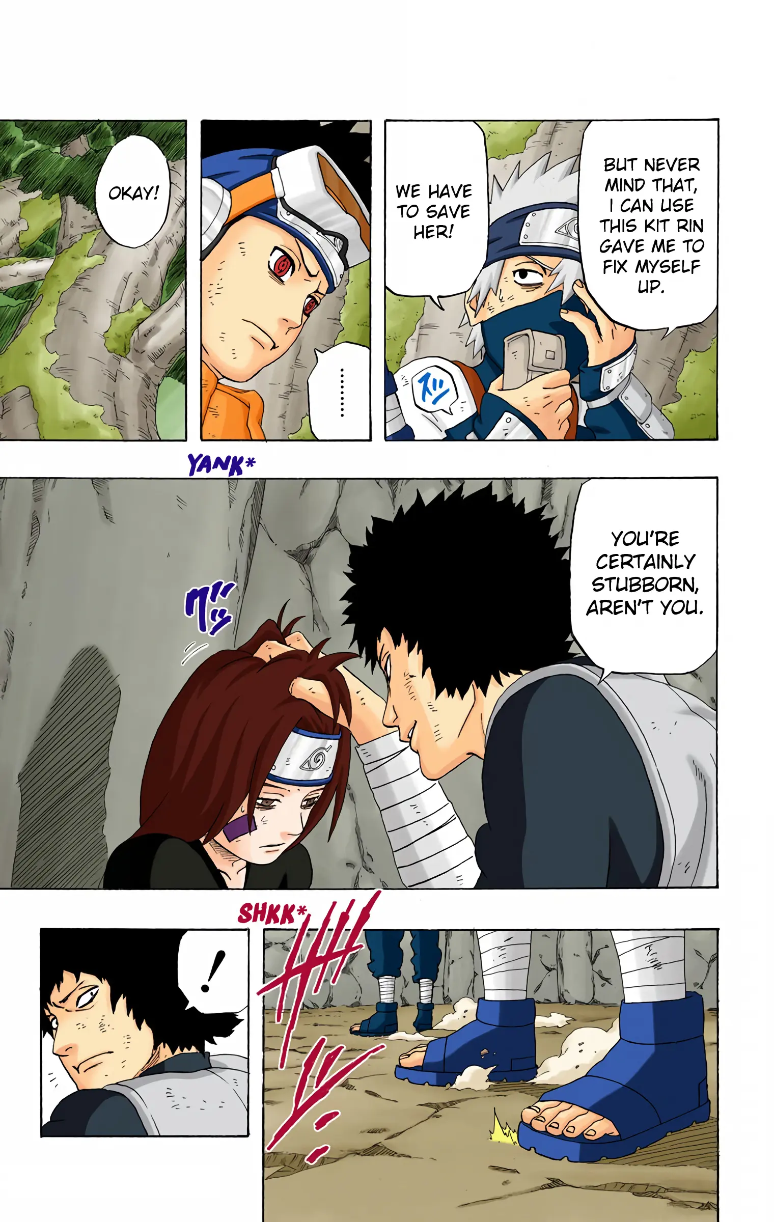 Naruto Colored Manga Online, chapter 243, page 3