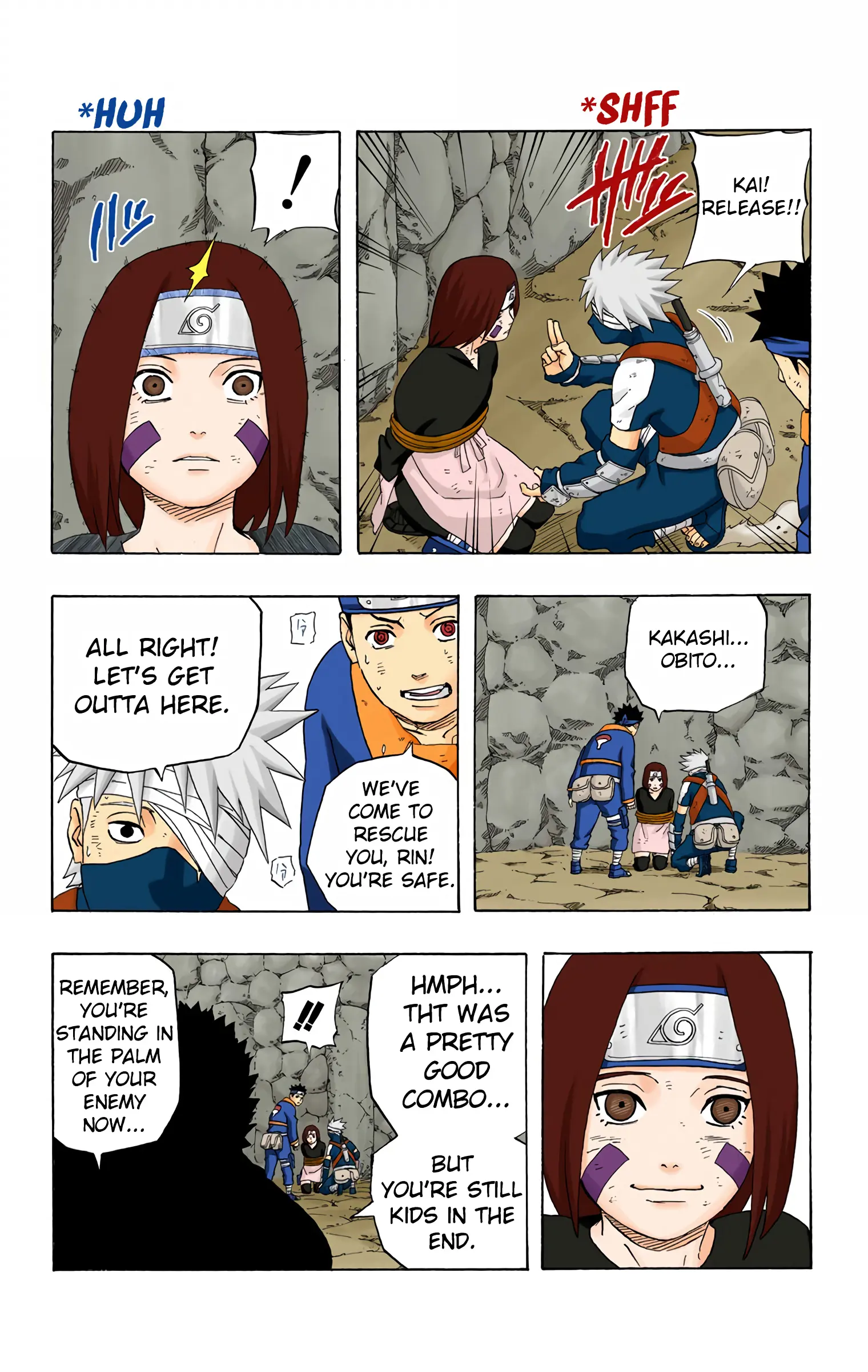Naruto Colored Manga Online, chapter 243, page 9