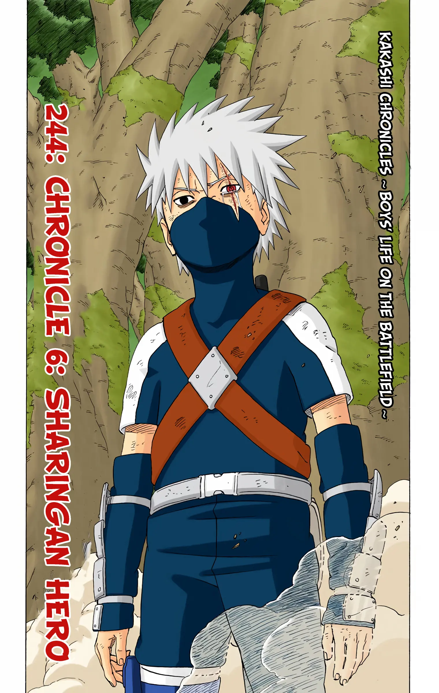 Naruto Colored Manga Online, chapter 244, page 1