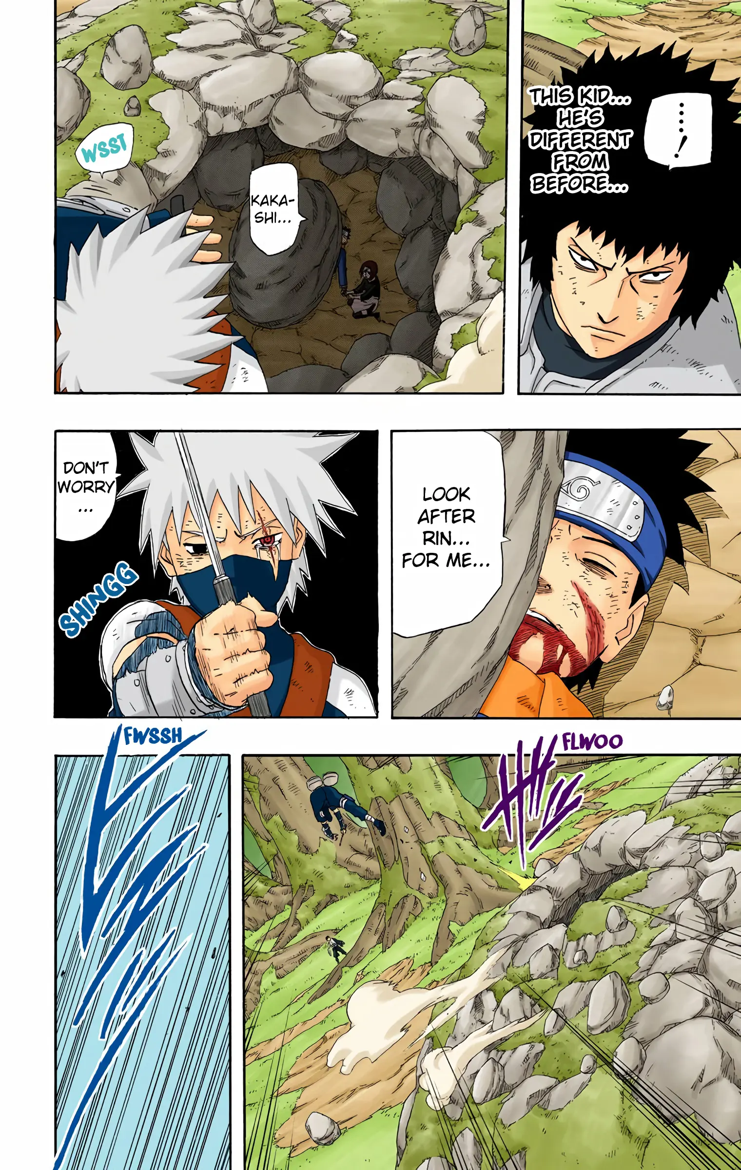 Naruto Colored Manga Online, chapter 244, page 2