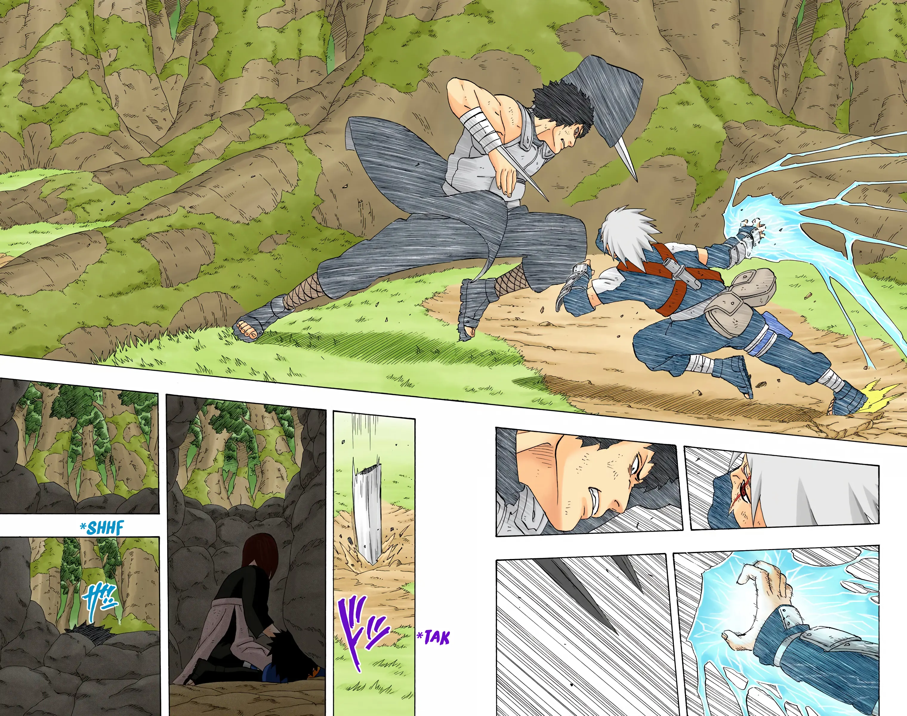 Naruto Colored Manga Online, chapter 244, page 4