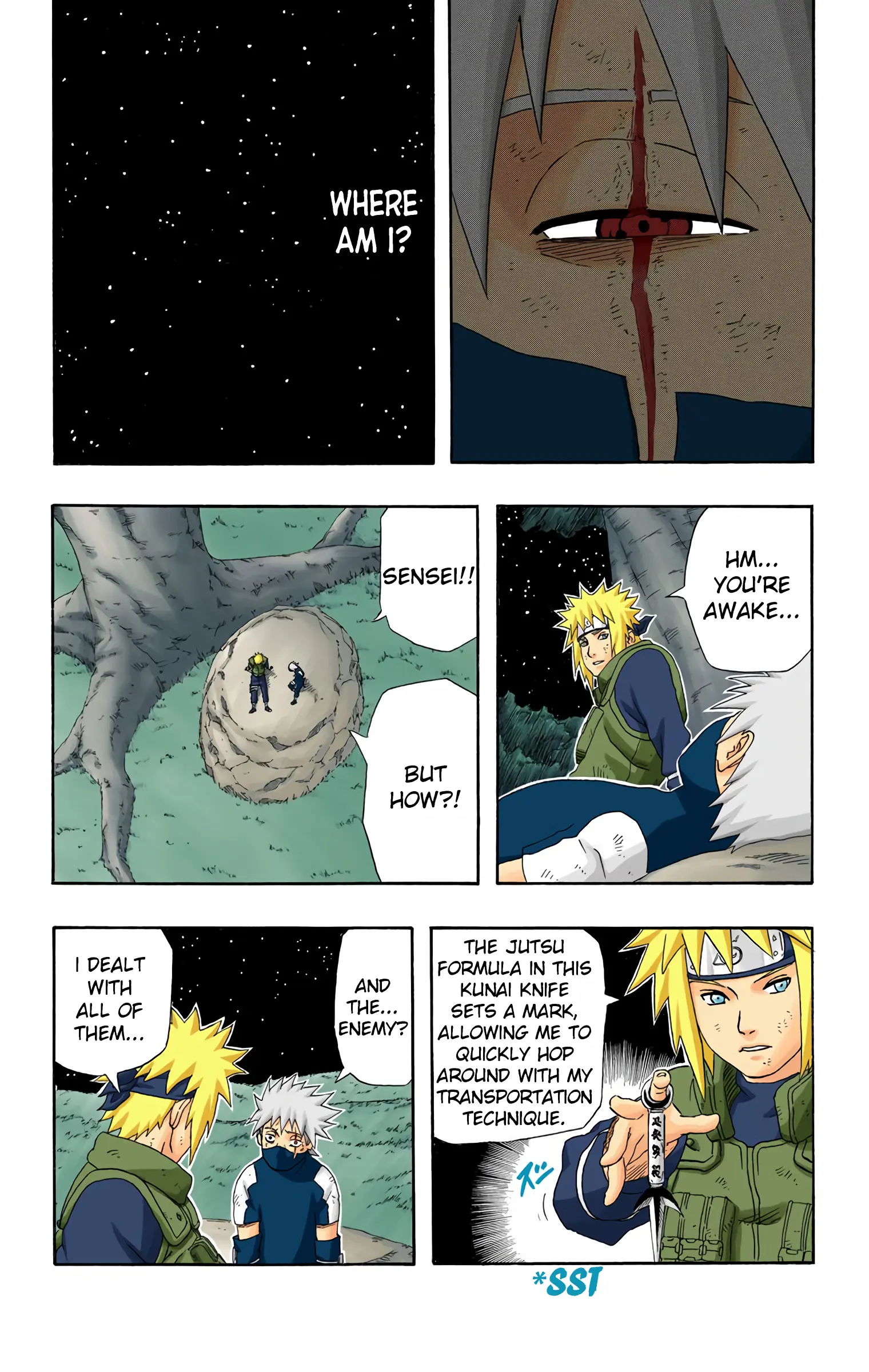 Naruto Colored Manga Online, chapter 244, page 15
