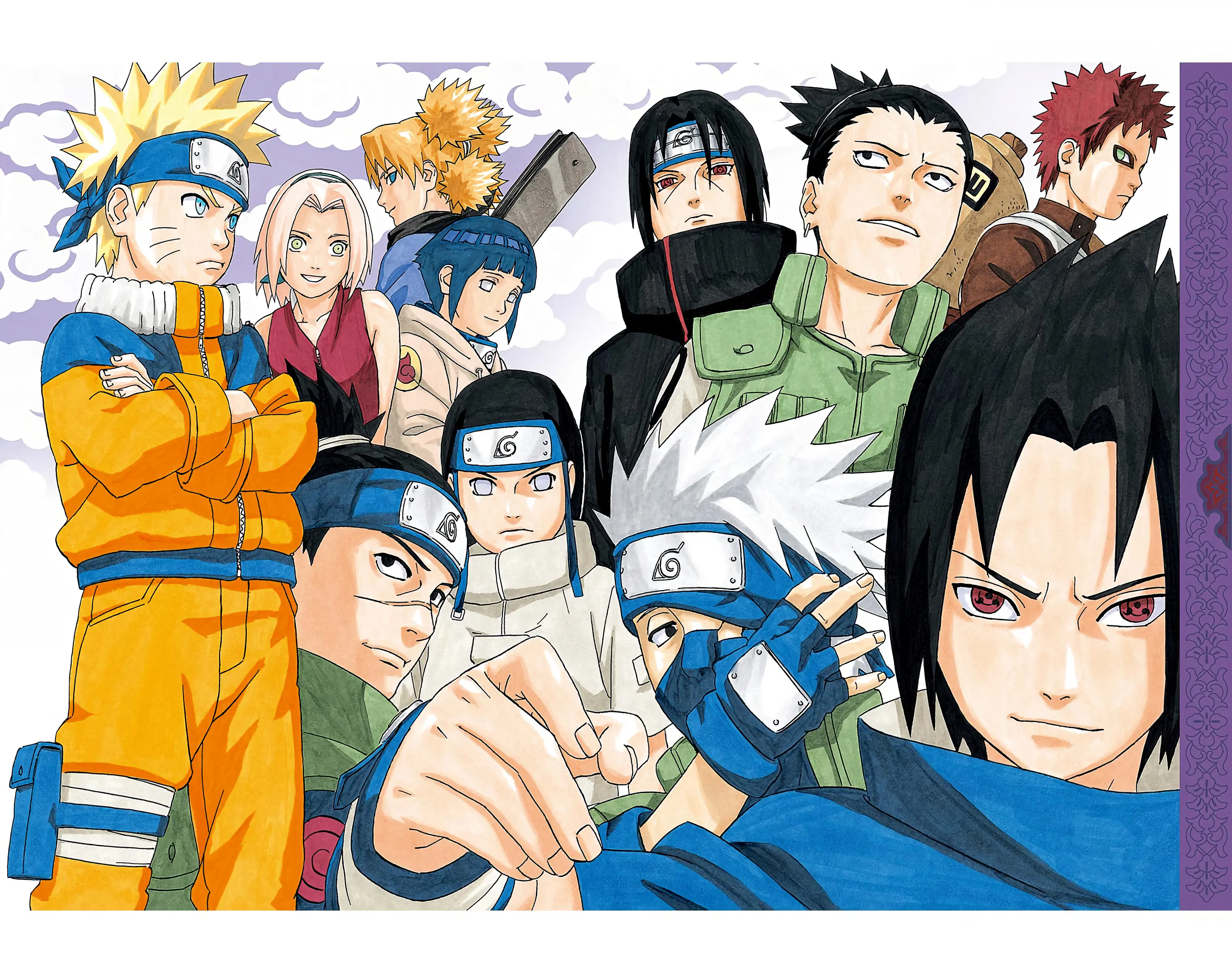 Naruto Colored Manga Online, chapter 245, page 8